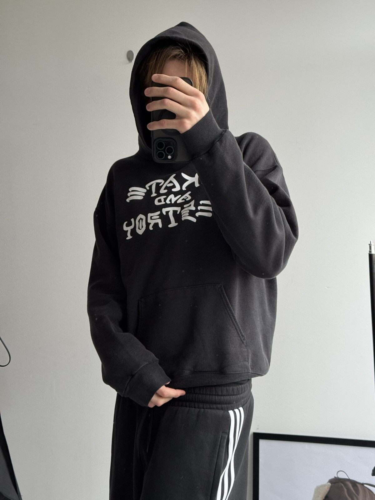 JNCO Vintage Thrasher Skate And Destroy Oversized Boxy Fit hoodie Size US M / EU 48-50 / 2 - 6 Thumbnail