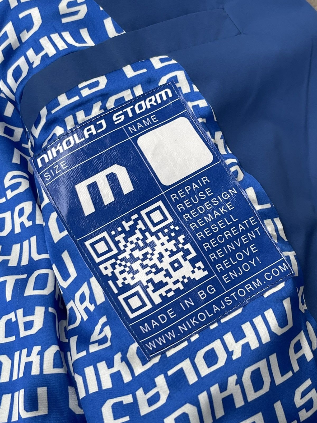 Other !DS! SS22 Nikolaj Storm Pisac Technical Blue Blazer Jacket Size US M / EU 48-50 / 2 - 18 Thumbnail