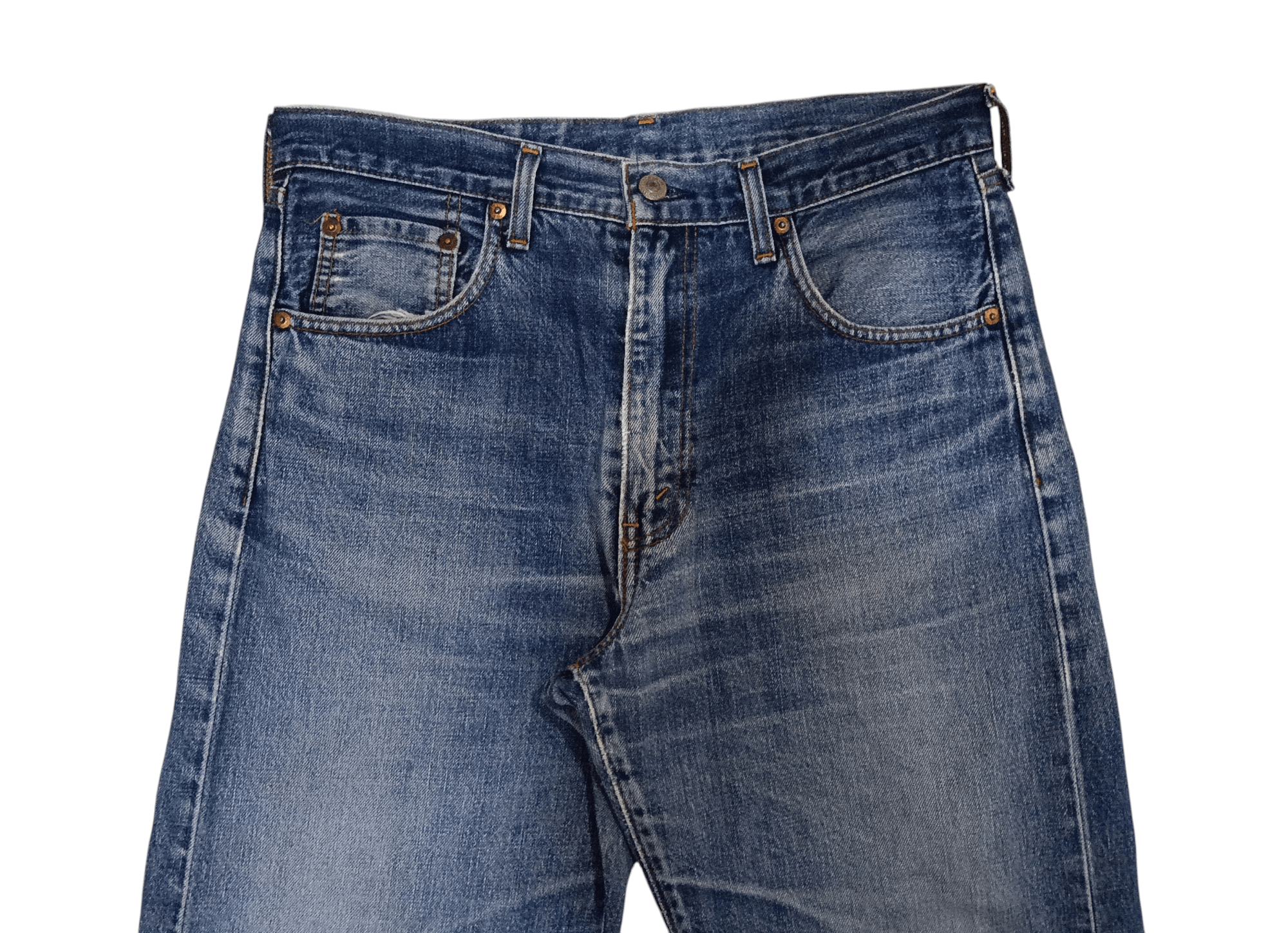 Levi's Levis 502 Selvedge Big E Denim Japan (S321) W31 Size US 31 - 2 Thumbnail