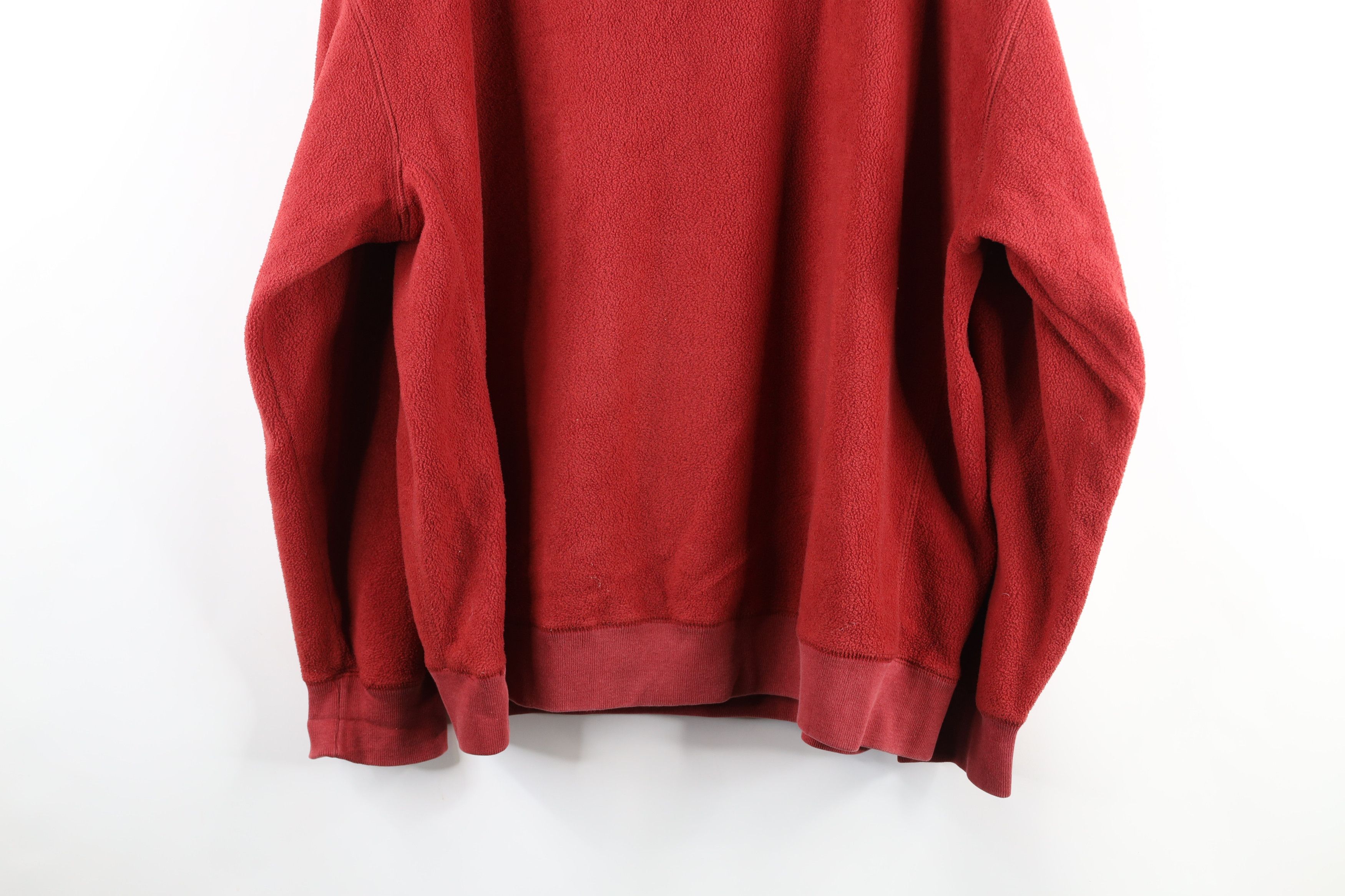Gap Vintage Gap Athletic Out Block Letter Fleece Hoodie Red Size US XXL / EU 58 / 5 - 8 Thumbnail