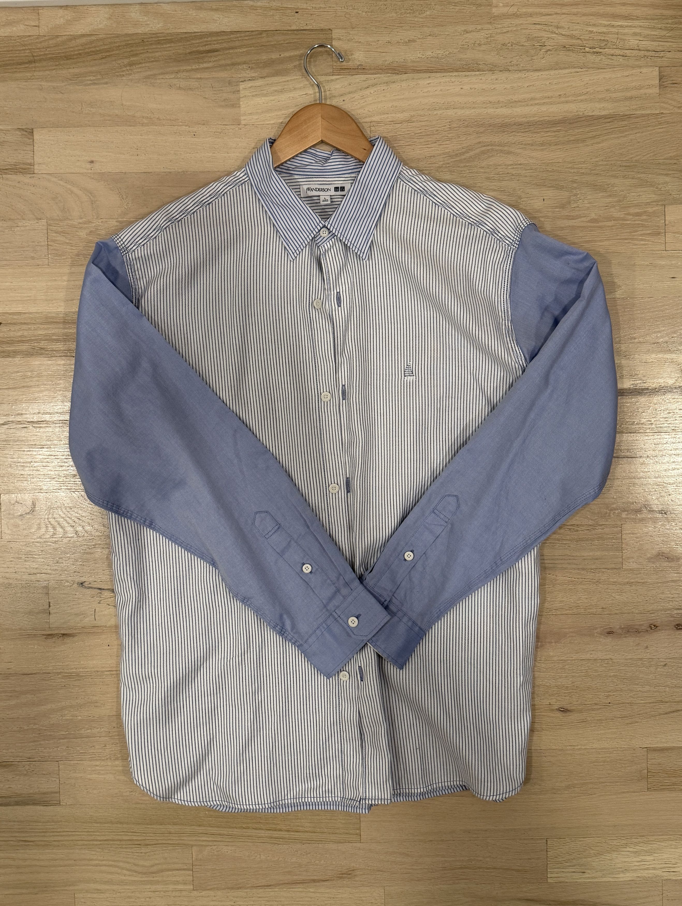 JW Anderson × Uniqlo Uniqlo x JW Anderson Striped Button Down Size US L / EU 52-54 / 3 - 1 Thumbnail