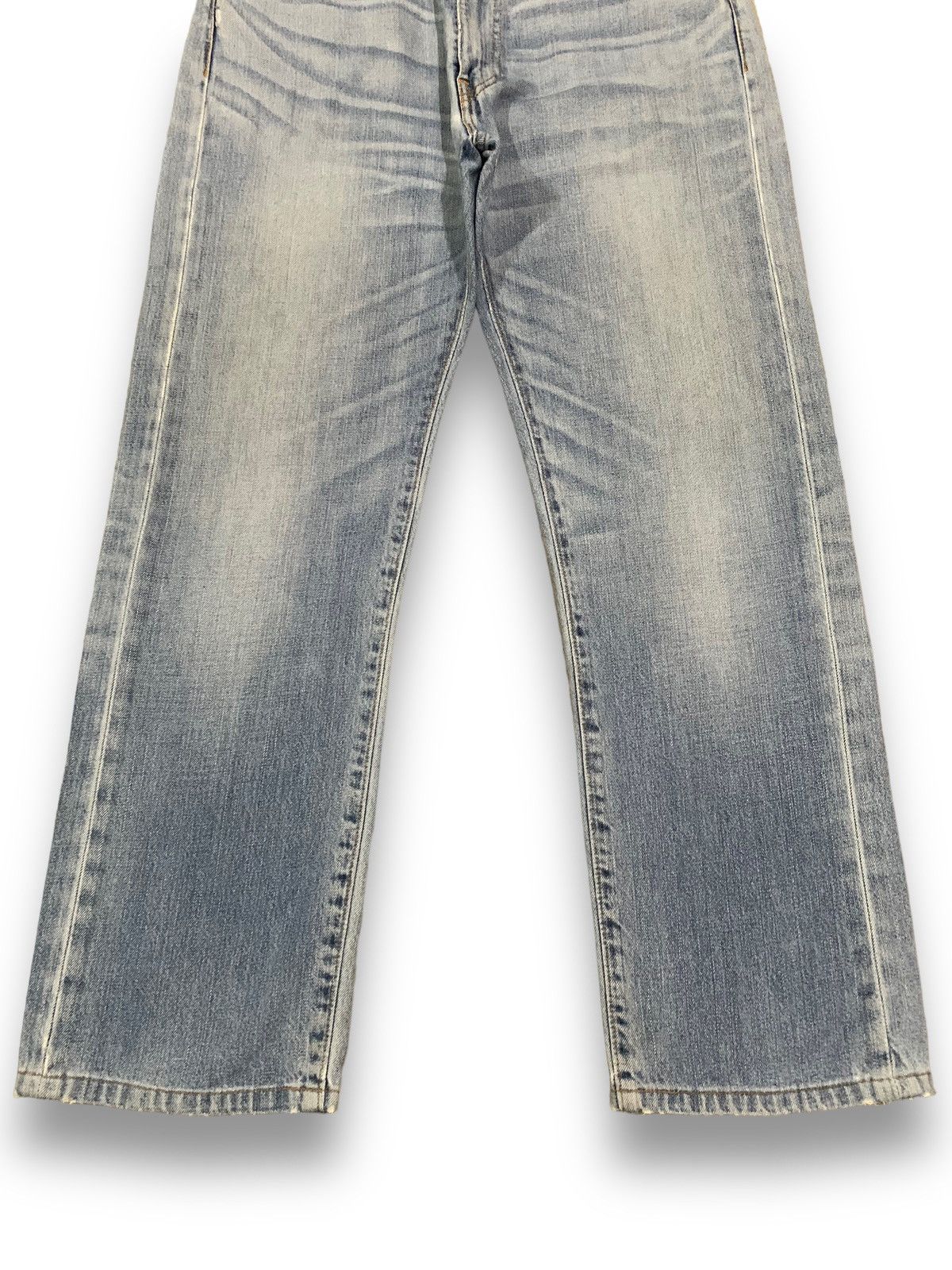 Levi's Vintage Clothing Vintage Y2K Levis 505 Blue Wash Straight Leg Jeans 33x28 Size US 33 - 9 Thumbnail