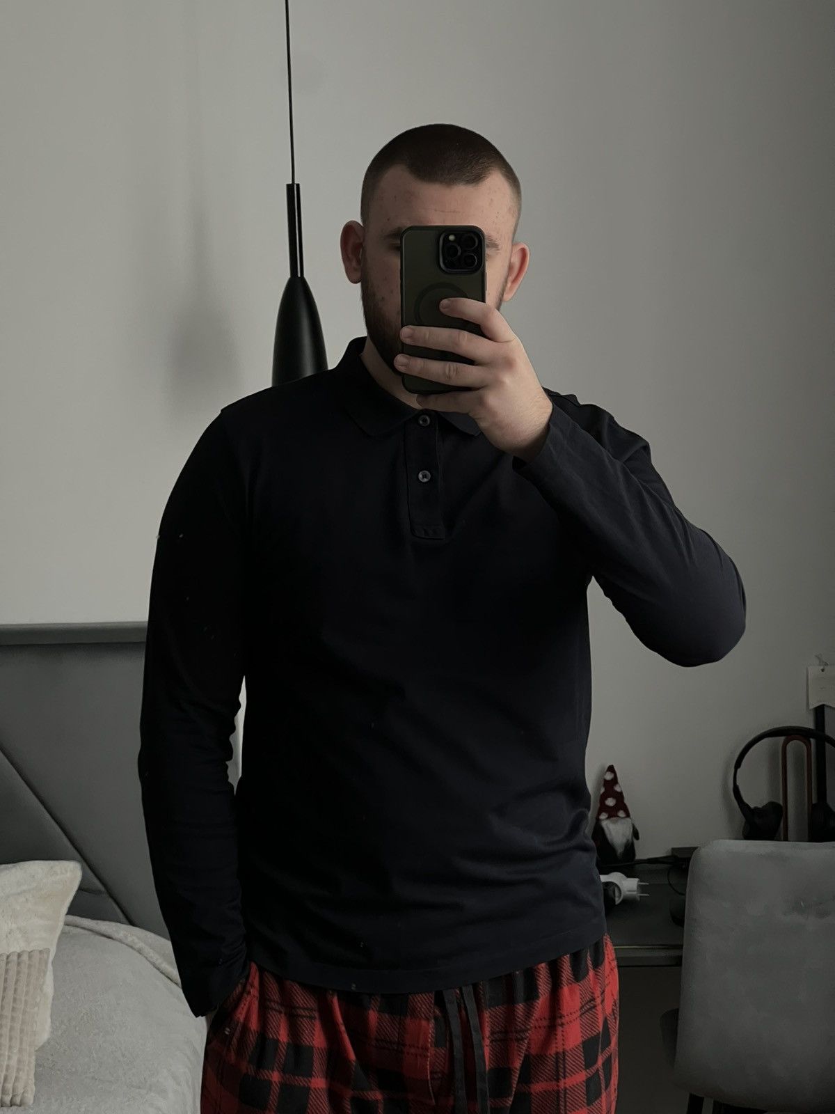 Prada Prada Dark Blue Long Sleeve Size US XL / EU 56 / 4 - 5 Thumbnail