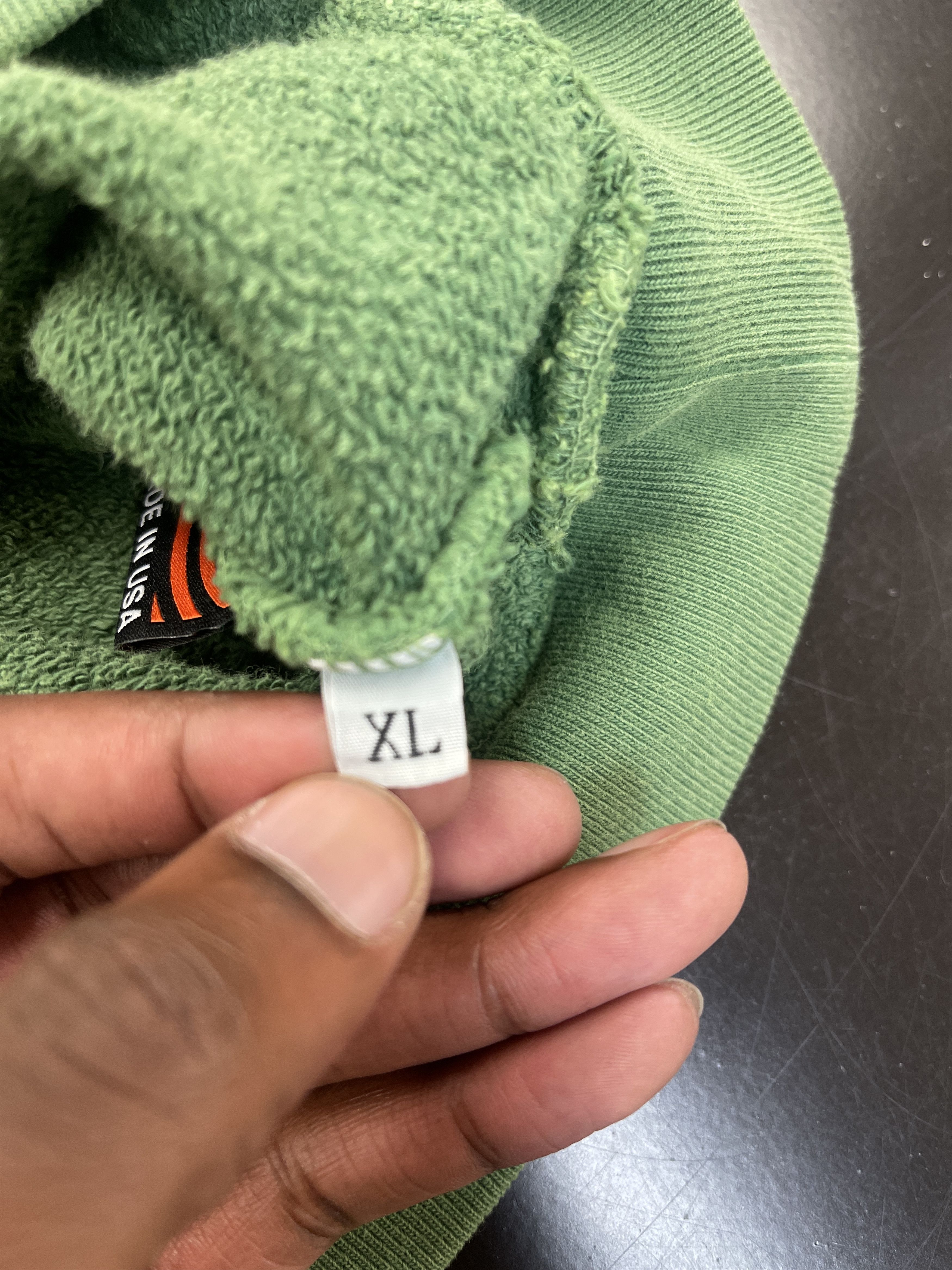 DENIM TEARS Denim Tears Embroidered Hoodie Green Size US XL / EU 56 / 4 - 6 Thumbnail