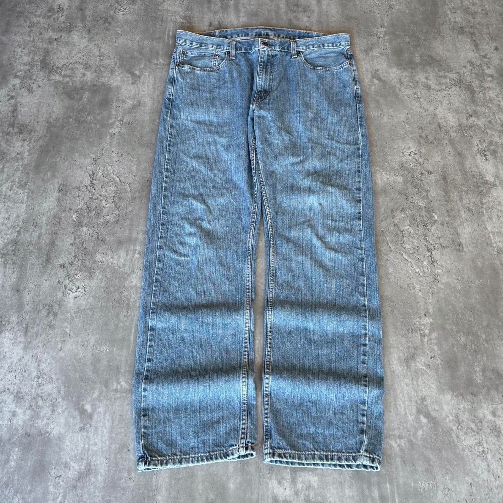 Levi's × Vintage Levi’s 559 Baggy Embroidered Essential Denim Jeans Size US 38 / EU 54 - 2 Thumbnail