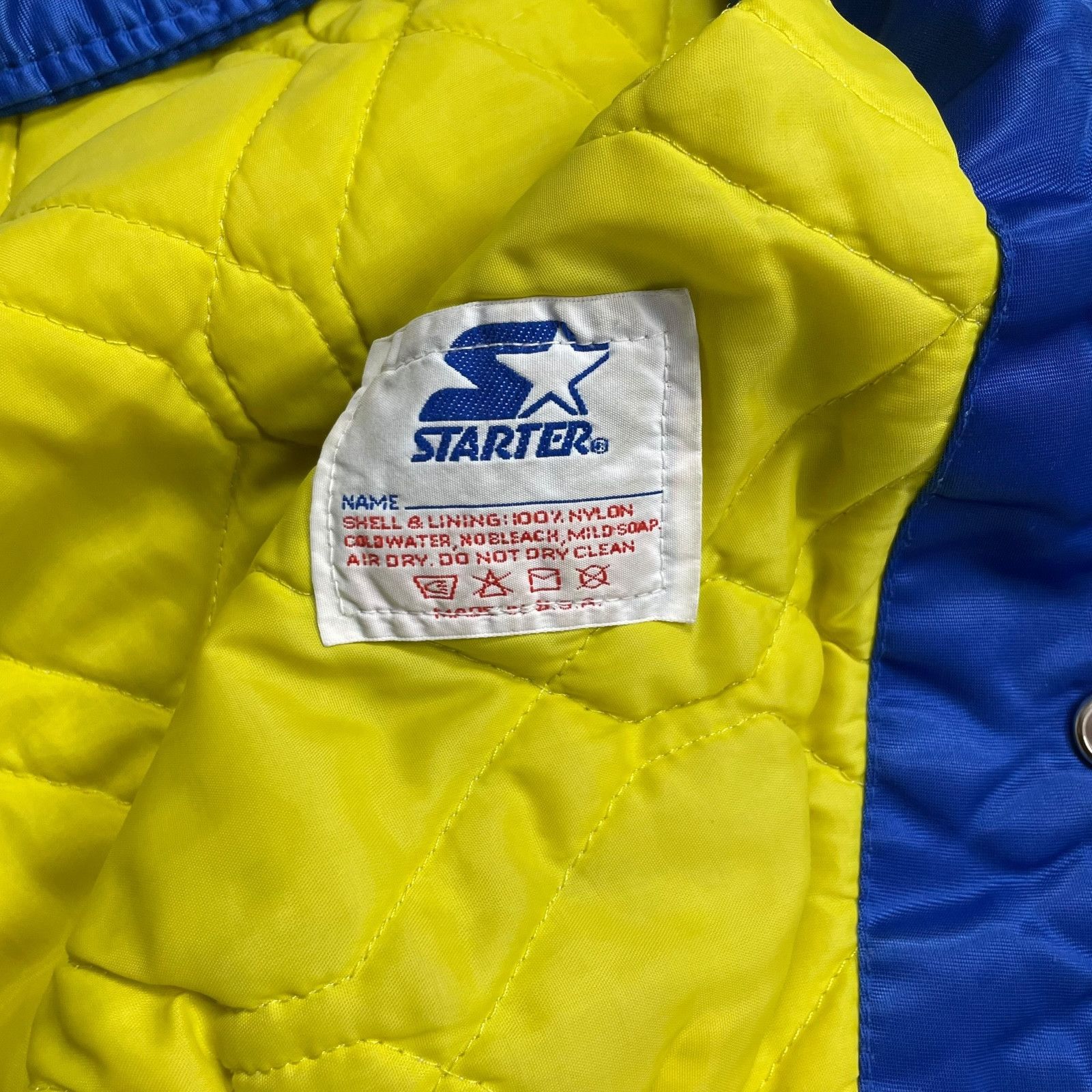 VTG 90s PITTSBURGH PANTHERS STARTER SATIN JACKET L