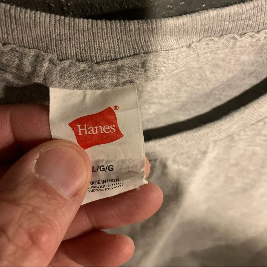 Hanes Hanes Long Sleeve Tshirt Size US L / EU 52-54 / 3 - 3 Thumbnail