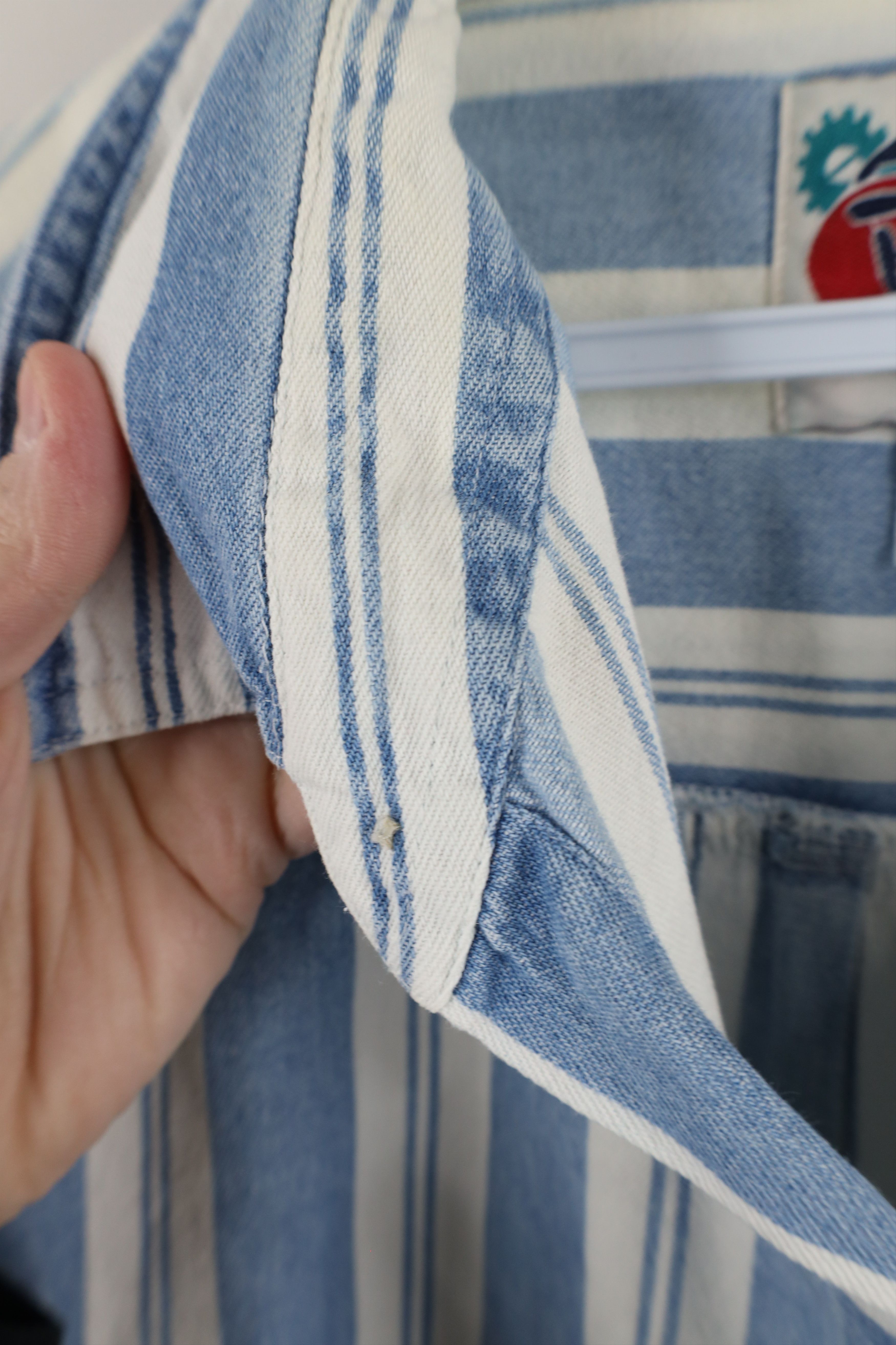 Vintage Vintage 90s Streetwear Baggy Fit Short Sleeve Button Shirt Size US L / EU 52-54 / 3 - 11 Thumbnail