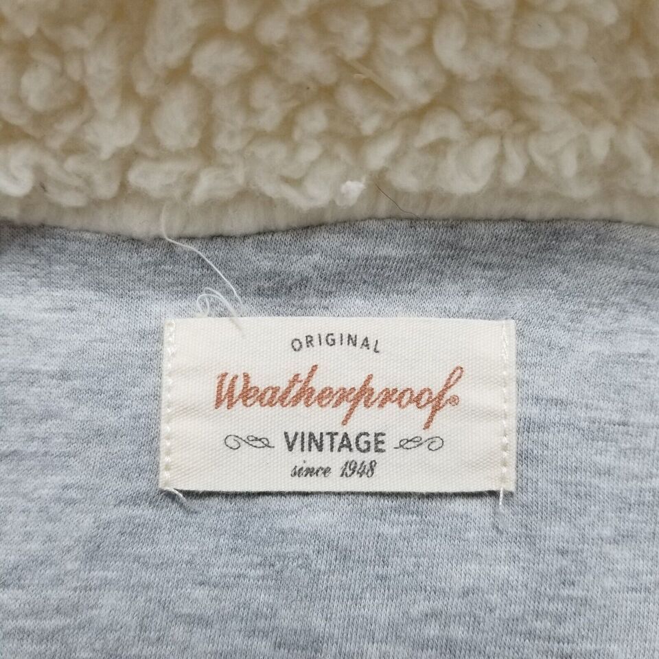 Weatherproof Weatherproof Sherpa Jacket Womens Small Ivory Pockets Zip Size S / US 4 / IT 40 - 9 Thumbnail