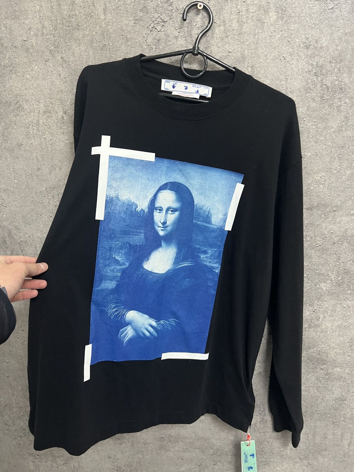 Off-White OFF-WHITE LONG SLEEVE MONA LISA TEE Size US XL / EU 56 / 4 - 2 Thumbnail