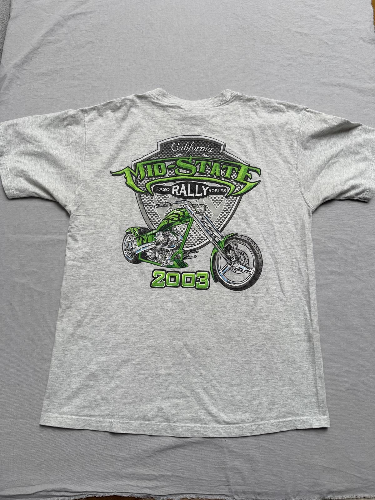 Designer VTG Biker Rally Paso Robles T-shirt Mid California Tee L Size US L / EU 52-54 / 3 - 3 Thumbnail