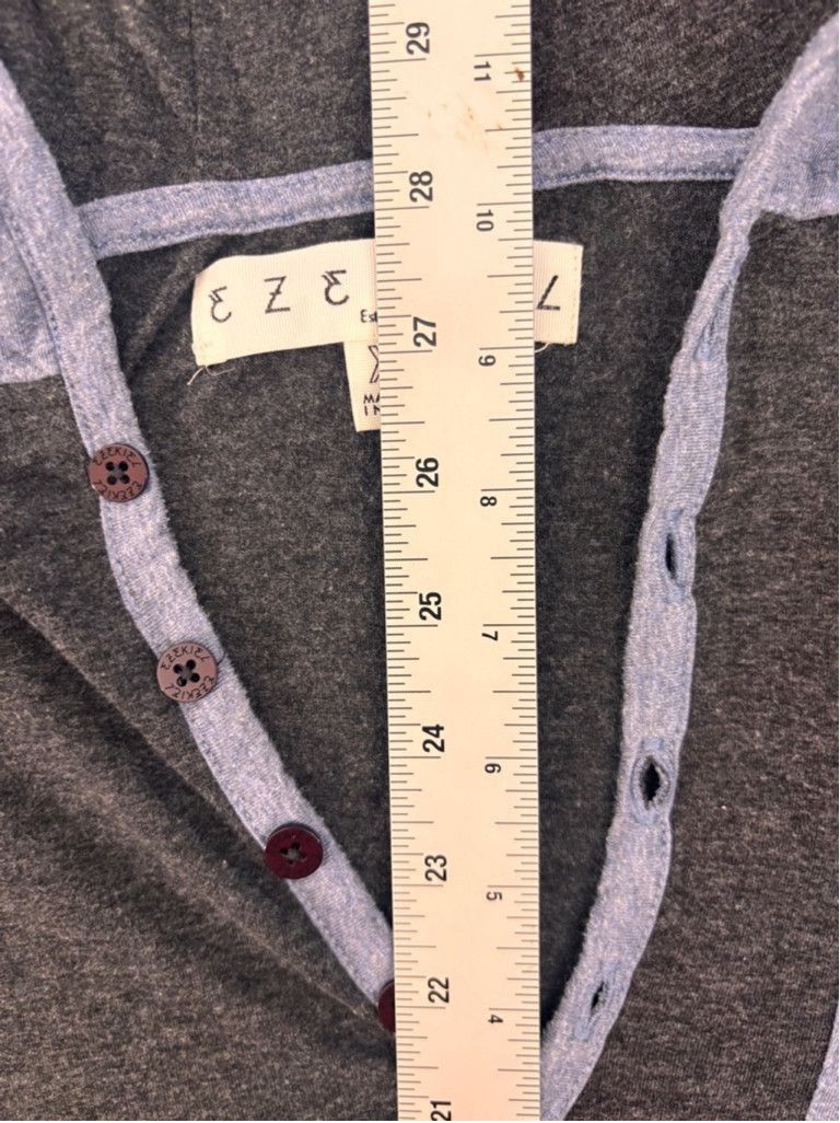 Ezekiel Men's Ezekiel Hoodie XL Gray Long Sleeve Size US XL / EU 56 / 4 - 7 Thumbnail