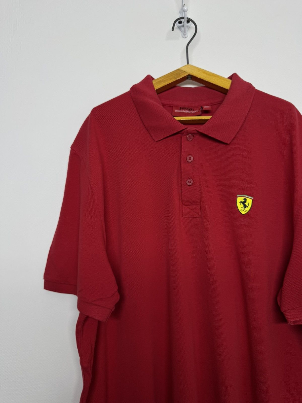 Ferrari Vintage Ferrari 90s Racing Polo Tee Motorsport F1 Rare Hype Size US XXL / EU 58 / 5 - 6 Thumbnail