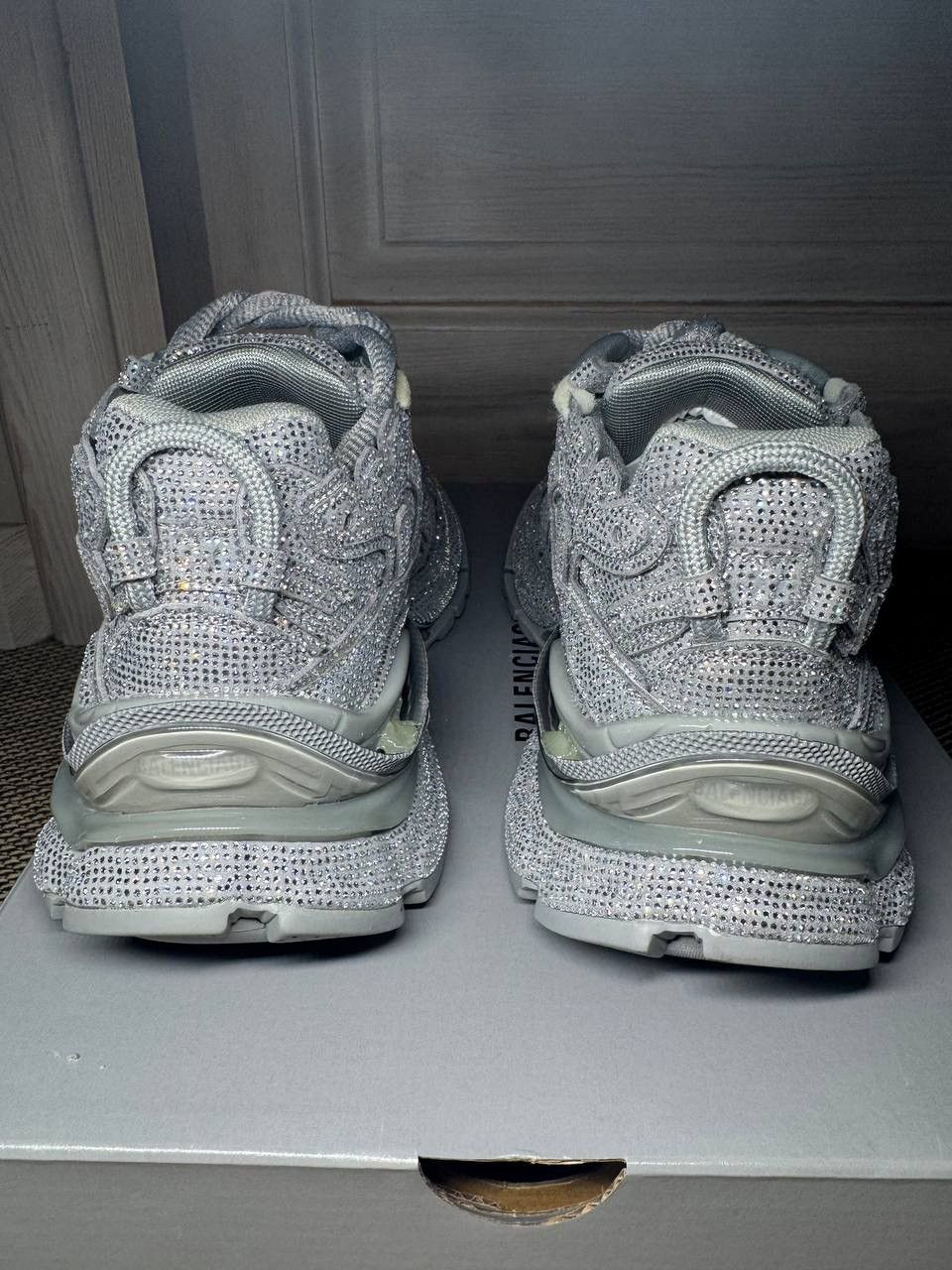 Balenciaga Balenciaga Rhinestone Runner Size US 7 / IT 37 - 5 Thumbnail