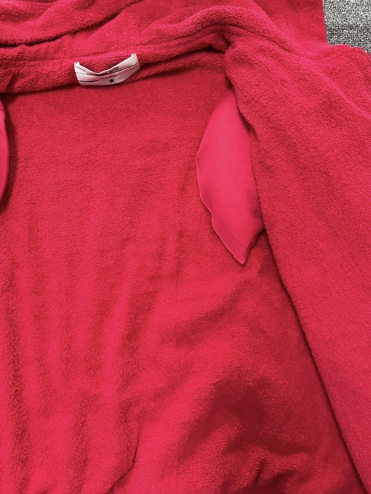 Greg Ross Greg Ross red towel hoodie oversized bomber Size US S / EU 44-46 / 1 - 2 Thumbnail