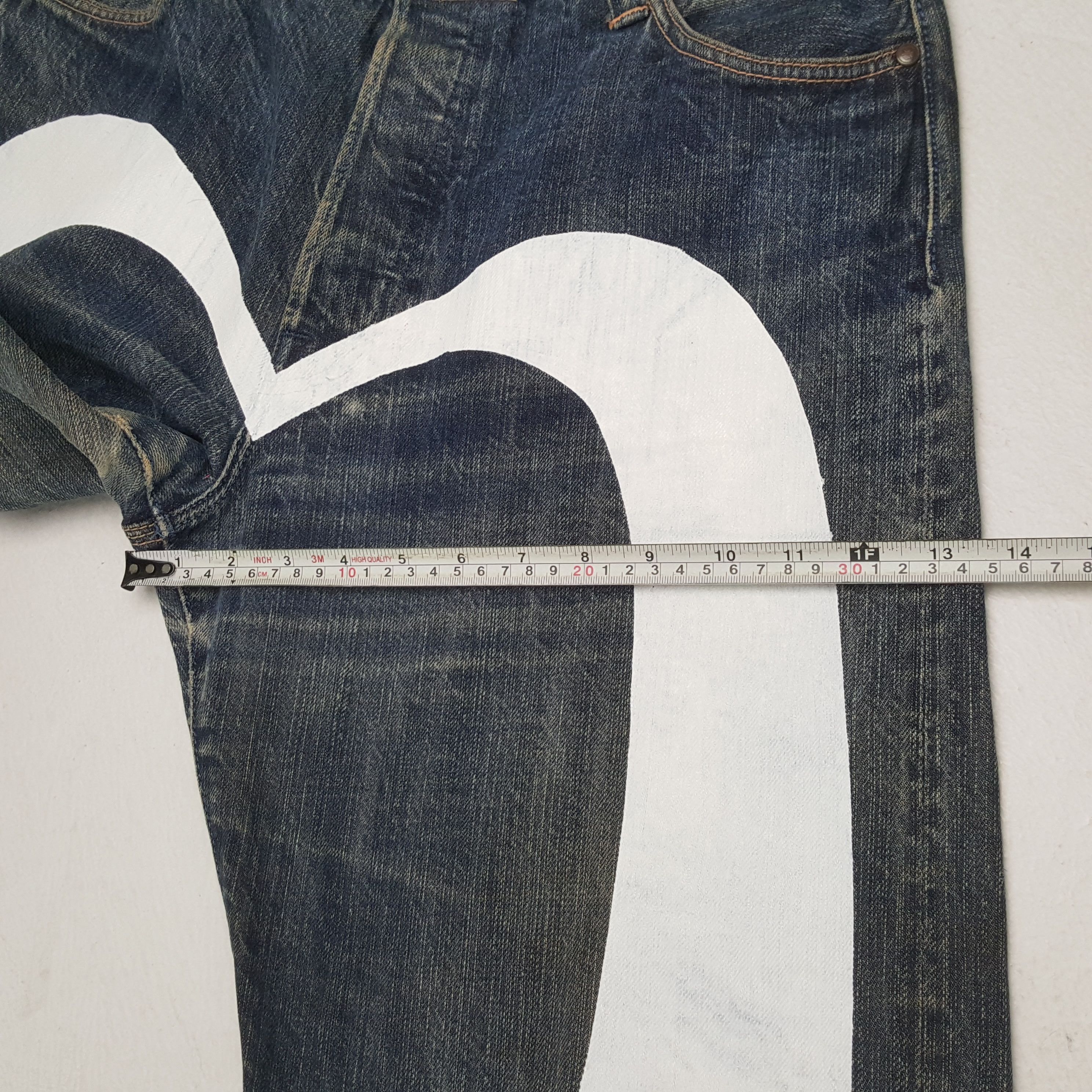 Evisu EVISU Japanese Brand Custom Daicock Jeans c277n19 Size US 31 - 9 Thumbnail