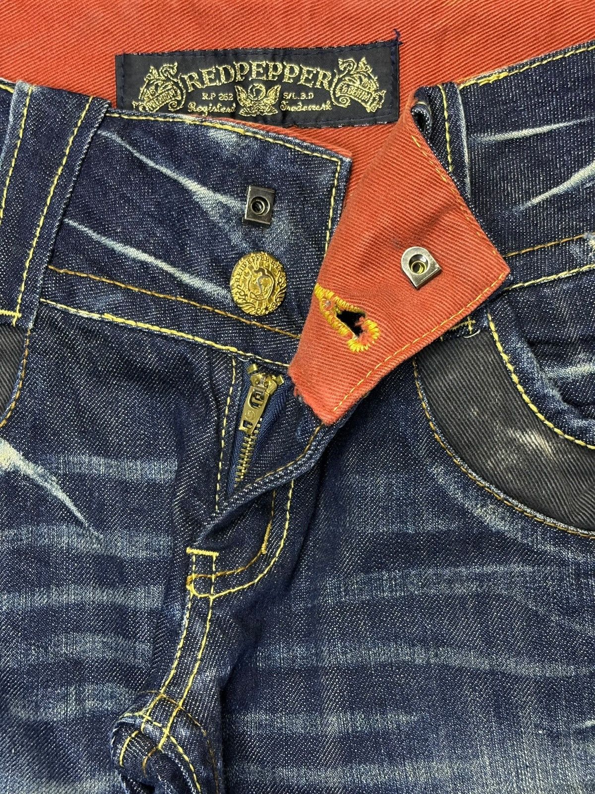 Japanese Brand Vintage Japanese Brand Mud Wash Distressed Flare Jeans Size 30" / US 8 / IT 44 - 3 Thumbnail