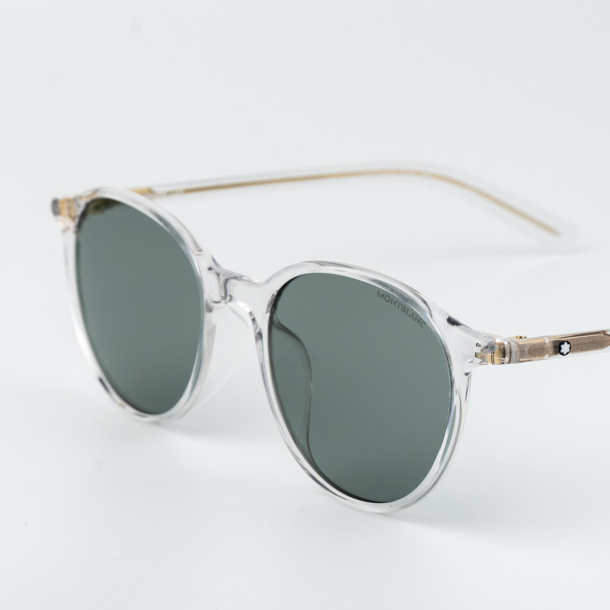 Montblanc Montblanc Men Sunglasses Round MB0326SA 004 NEW AUTHENTIC Size ONE SIZE - 5 Thumbnail