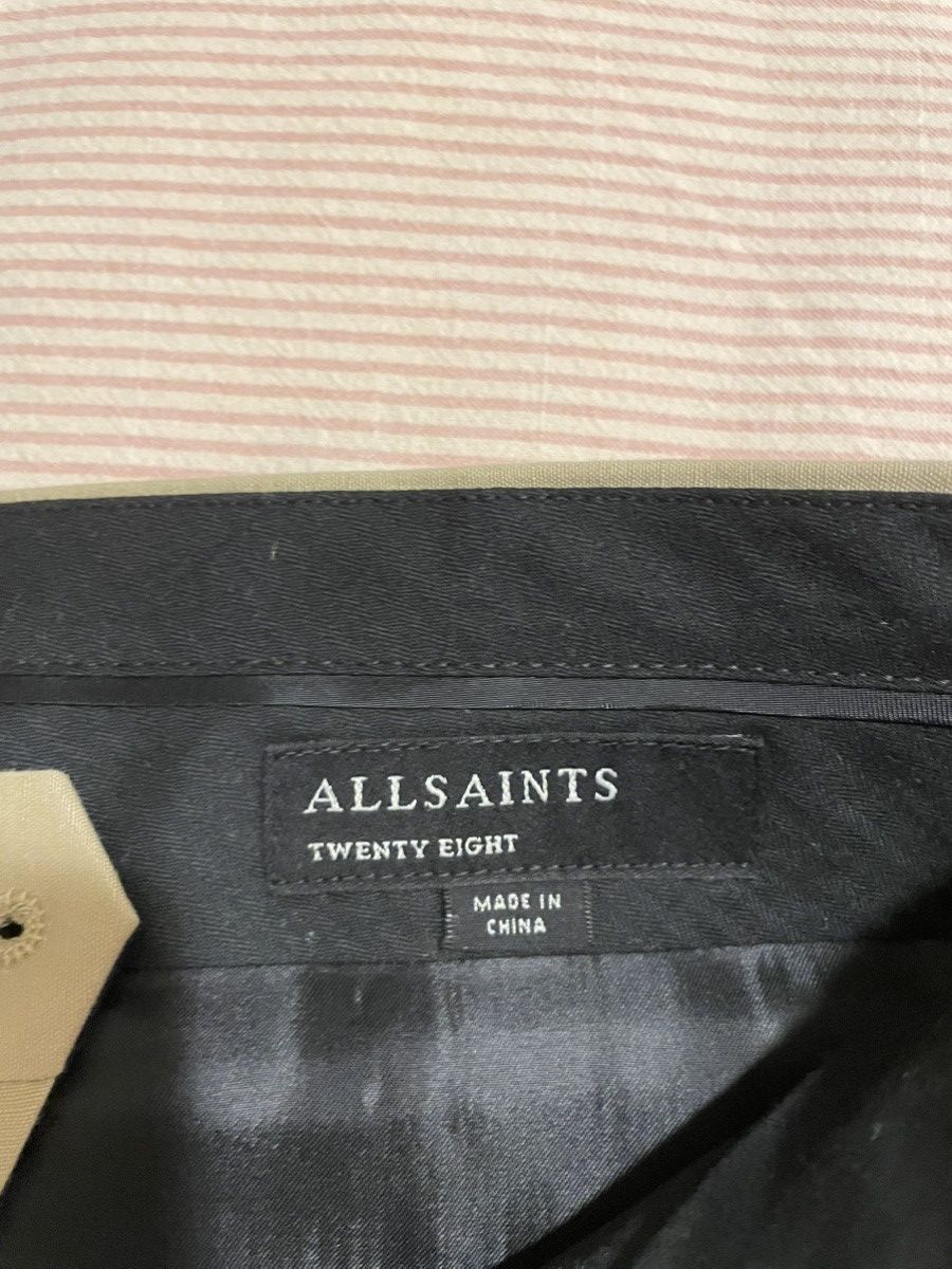Allsaints AllSaints Tapered Linen Slacks Size US 28 / EU 44 - 6 Thumbnail
