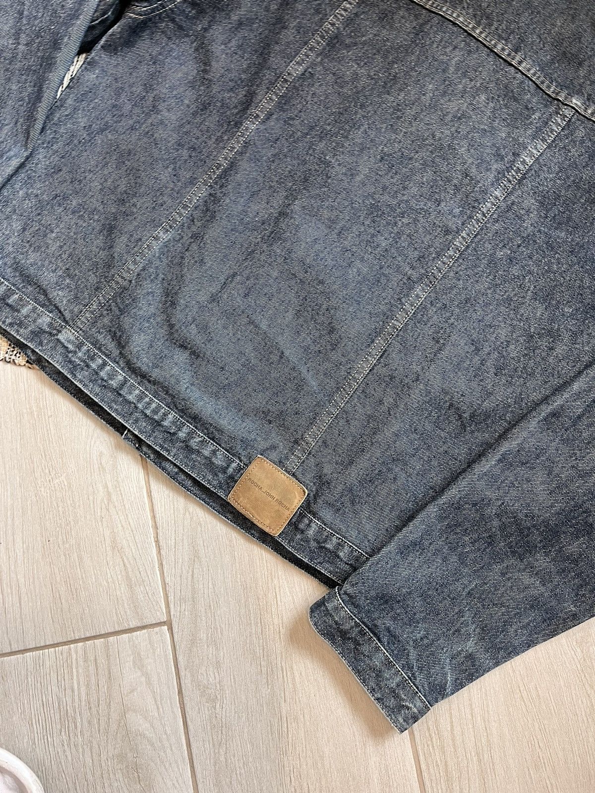 Vintage John Rocha Denim Jacket workwear Size US XL / EU 56 / 4 - 16 Thumbnail