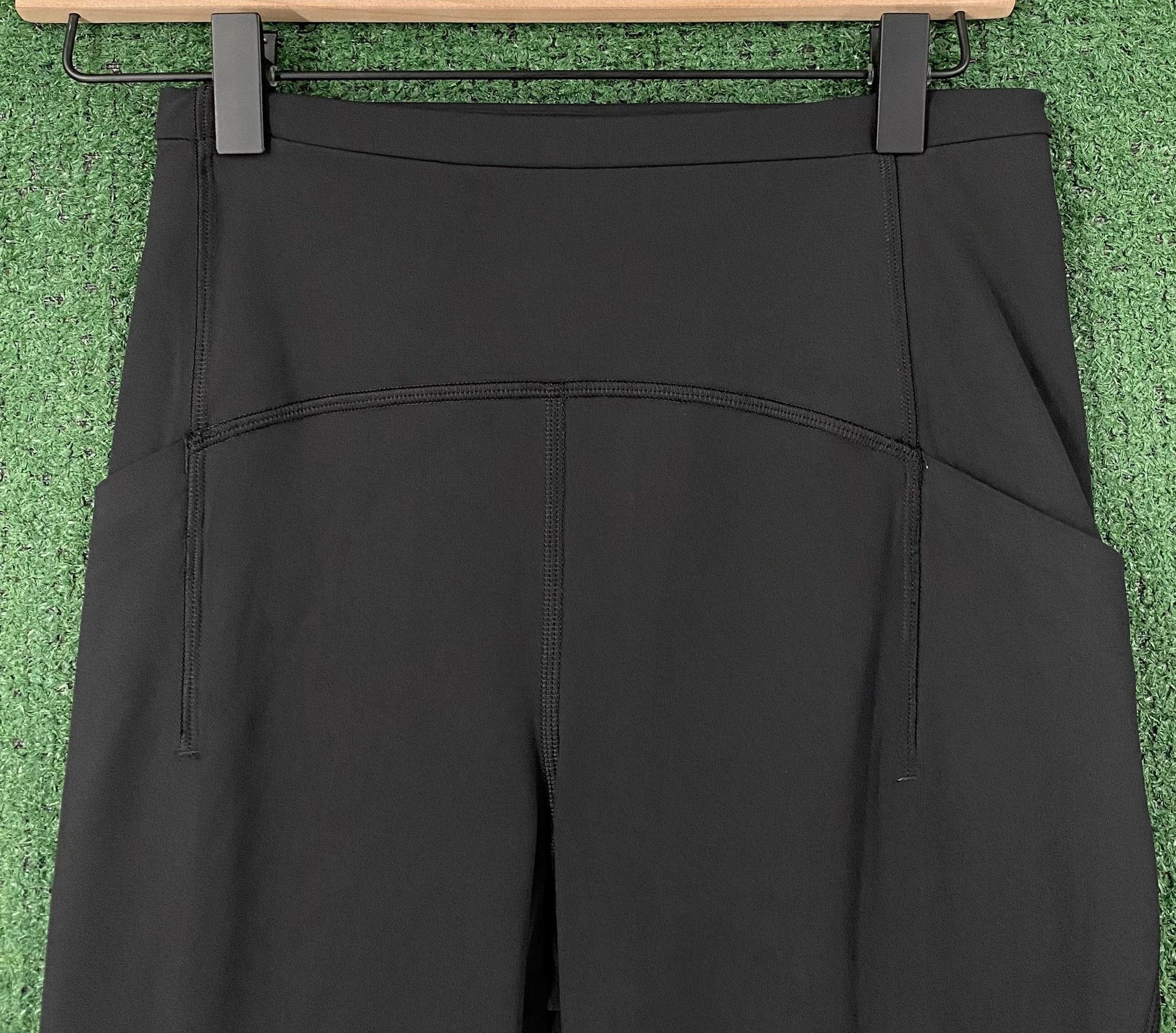Lululemon Lululemon Swift Speed High Rise Black Leggings Womens 4 Size 26" / US 2 / IT 38 - 2 Thumbnail