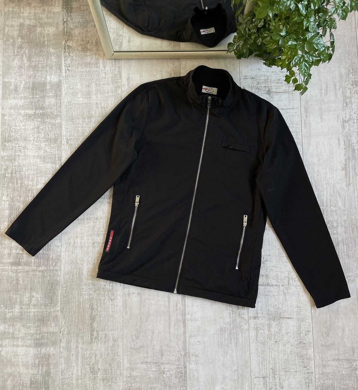 Prada Jacket Black Art. SGV153 Mat.23E Made in Italia | Grailed