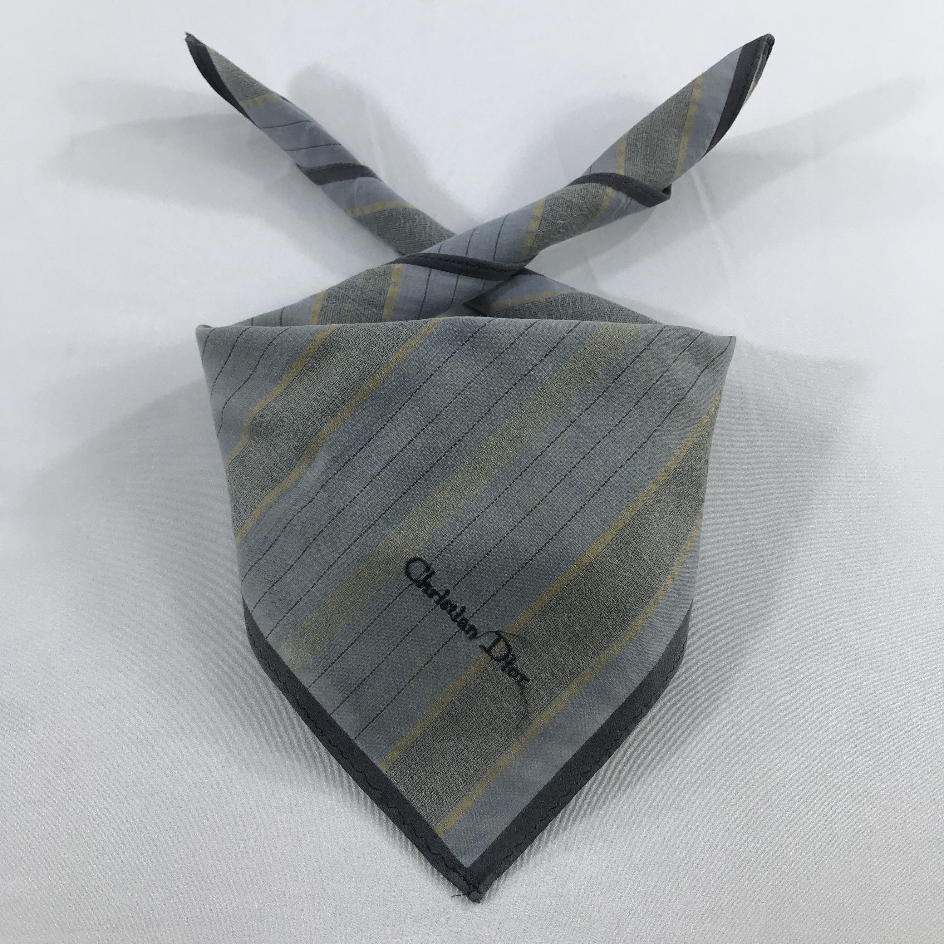 Vintage Christian Dior Bandana / Handkerchief / Neckerchief - S2166 Size ONE SIZE - 3 Thumbnail
