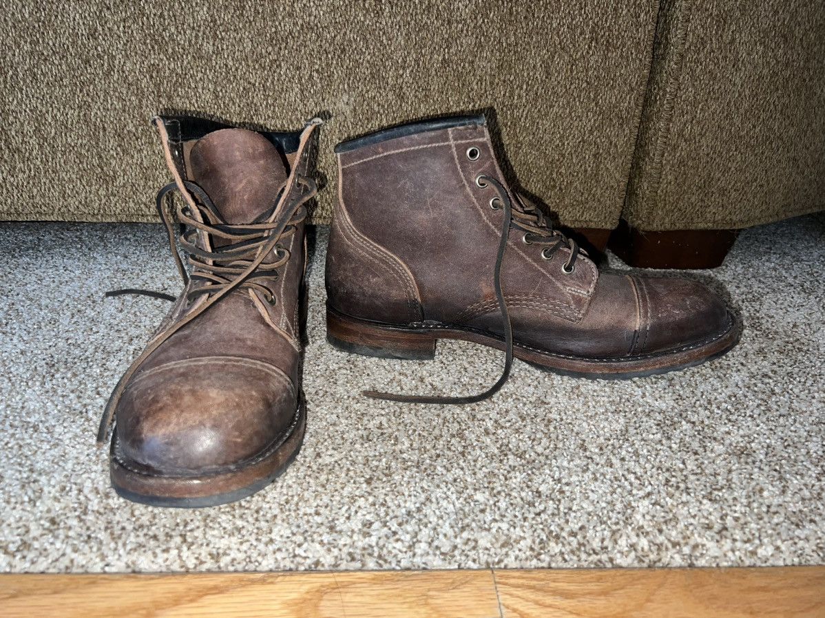 Frye Frye capped toe lace up leather boots Size US 10 / EU 43 - 6 Thumbnail