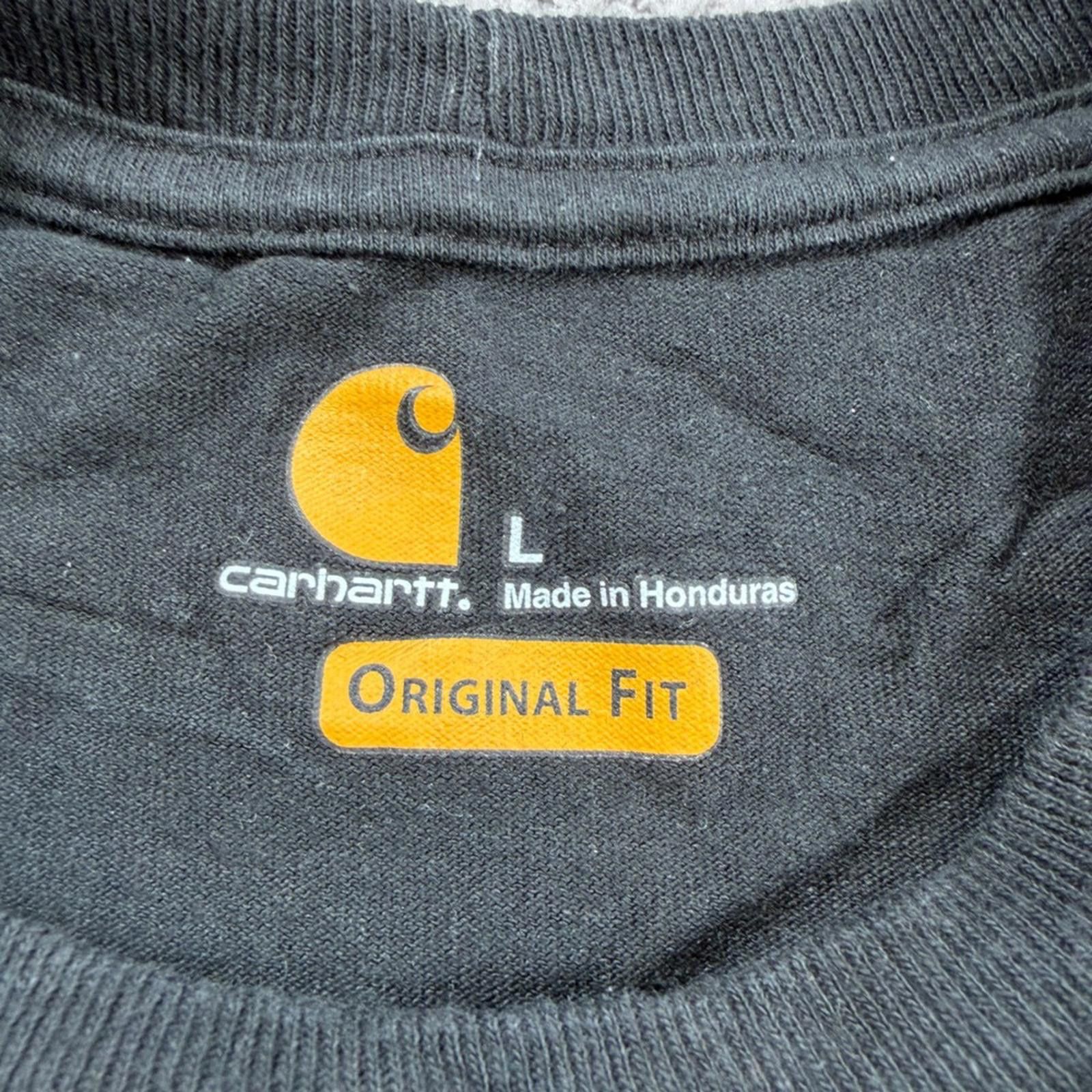 Carhartt Carhartt K87 Distressed Pocket T Shirt Men L Original Fit Size US L / EU 52-54 / 3 - 5 Thumbnail