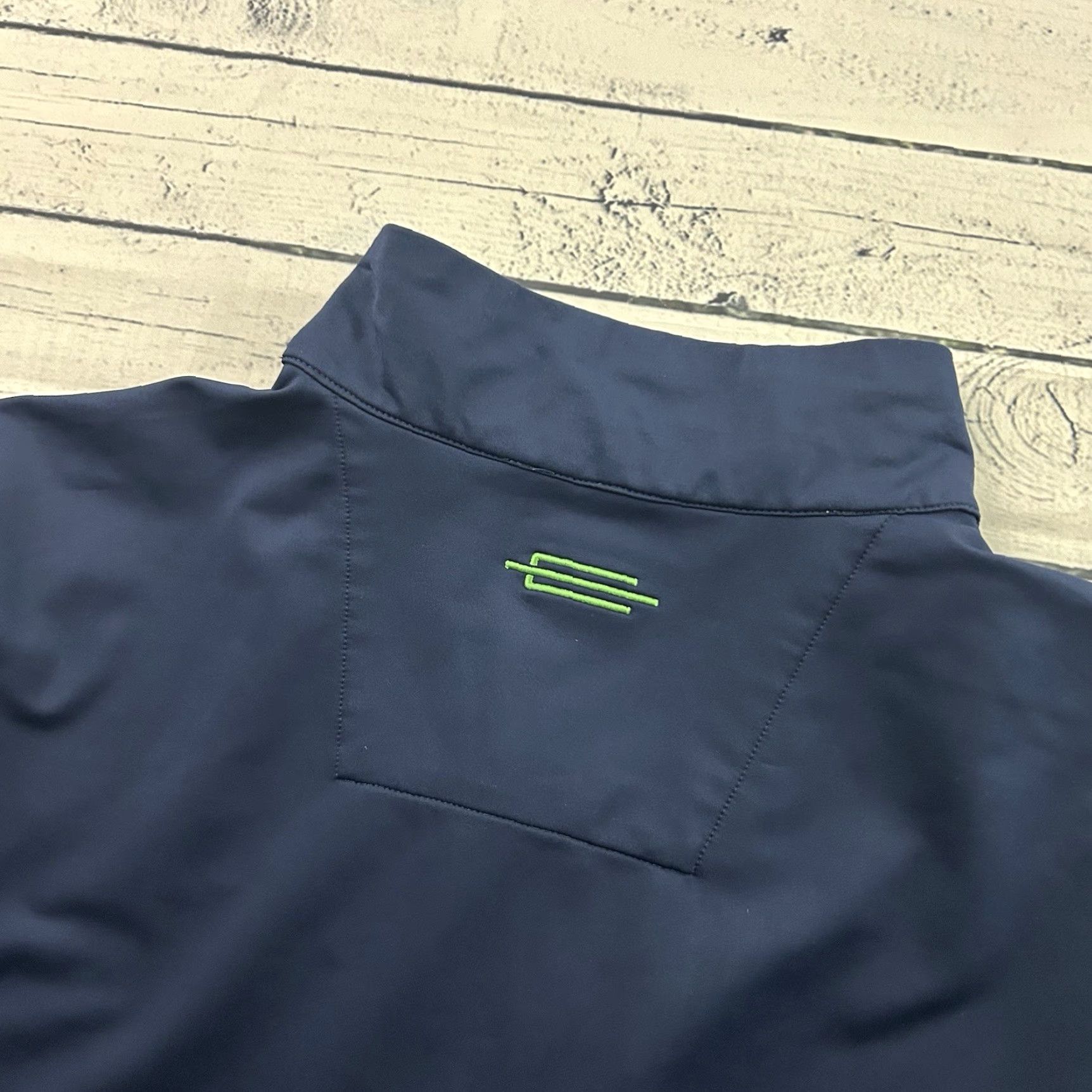 Vintage VINTAGE Carnoustie Rollingstone Ranch 1/4 Zip Pullover Jacket Men XL Blue Green Size US XL / EU 56 / 4 - 6 Thumbnail