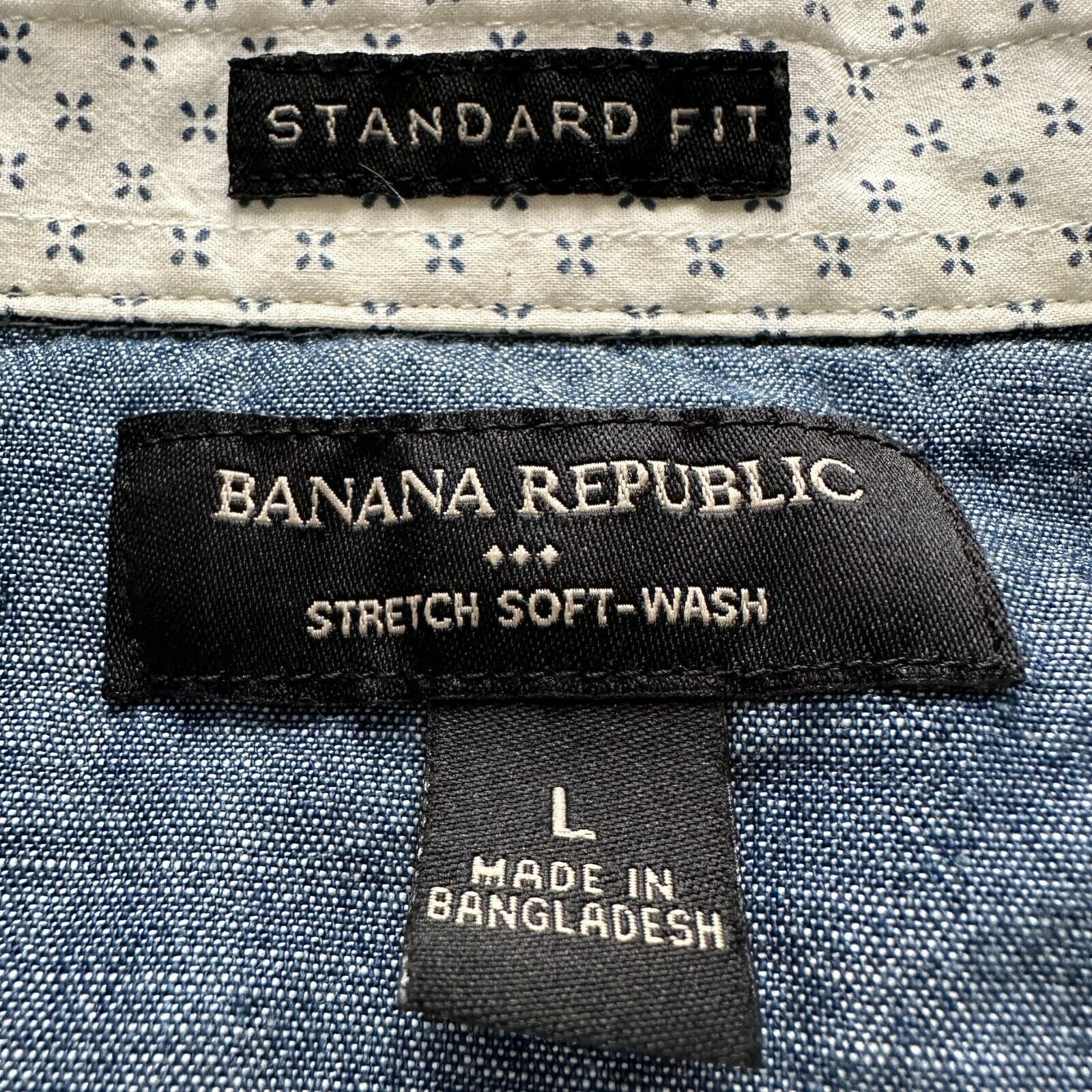 Banana Republic Banana Republic Shirt Men L White Long Sleeve Button Down Size US L / EU 52-54 / 3 - 5 Thumbnail