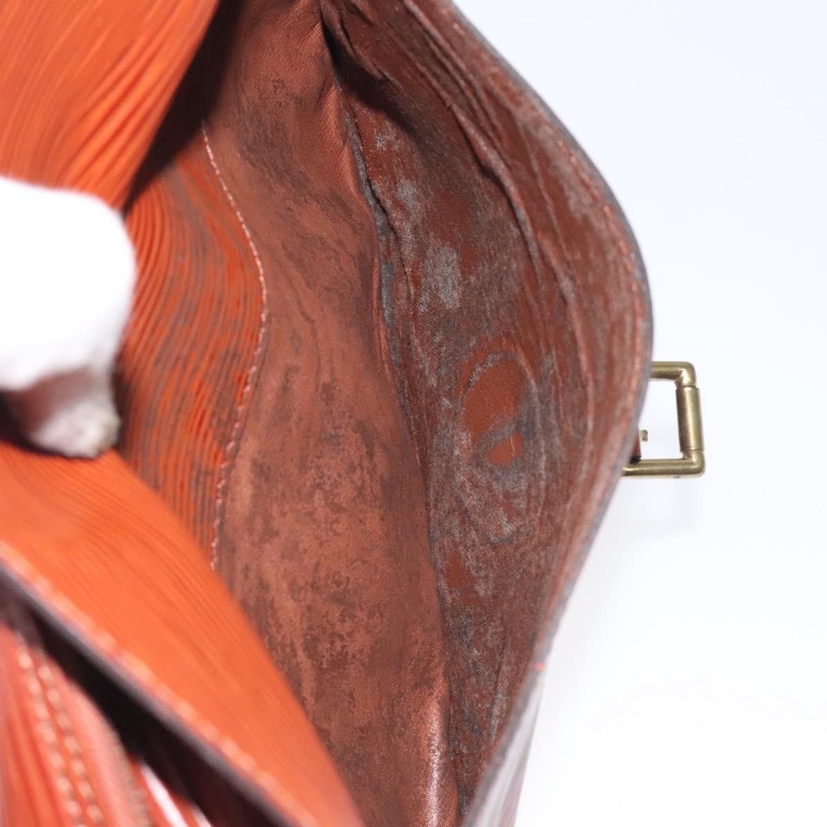 Louis Vuitton LOUIS VUITTON Epi Jeune Fillemm Shoulder Bag Brown M52153 Size ONE SIZE - 11 Thumbnail
