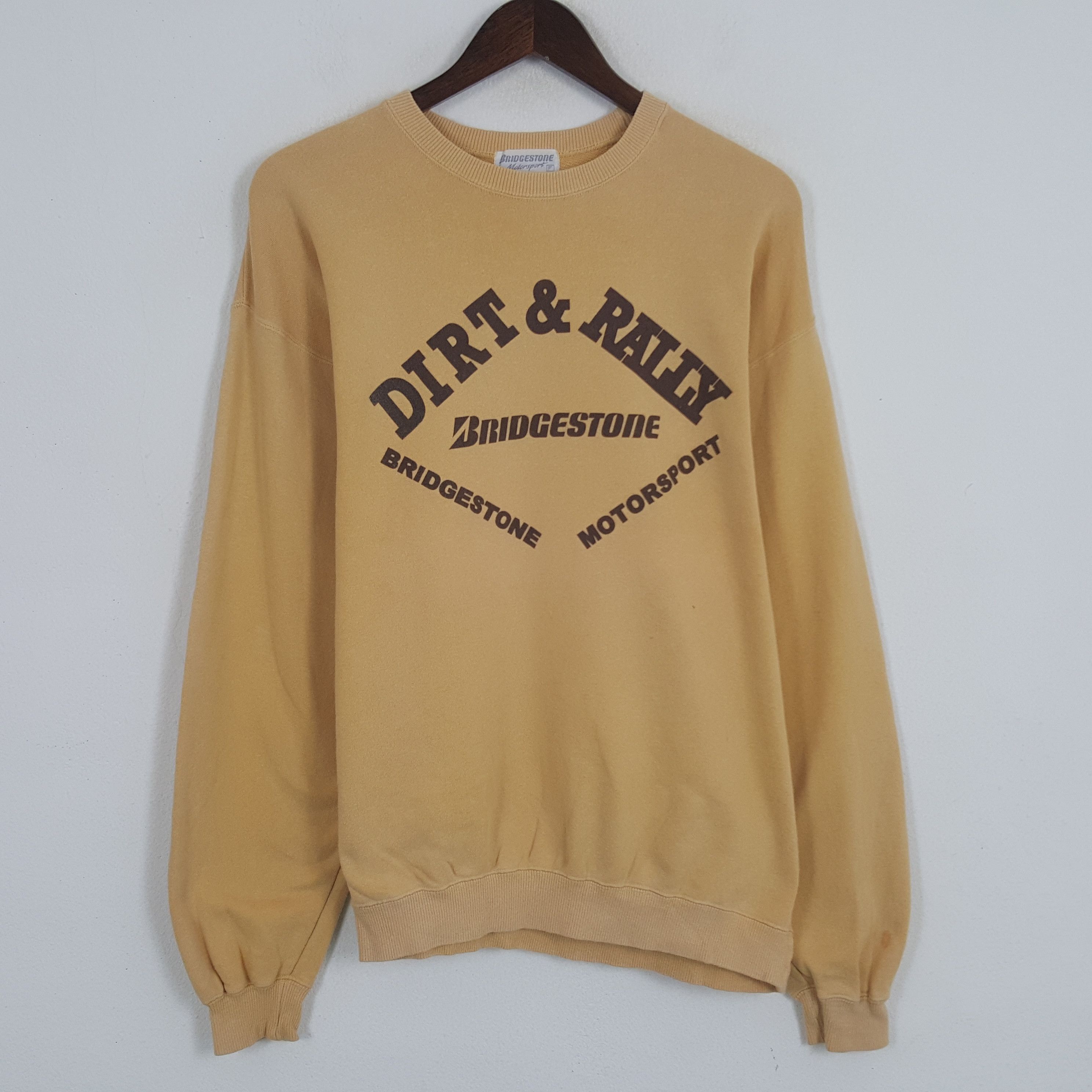 Vintage Vintage Bridgestone x Custom Honda Racing Sweatshirt Size US M / EU 48-50 / 2 - 3 Thumbnail