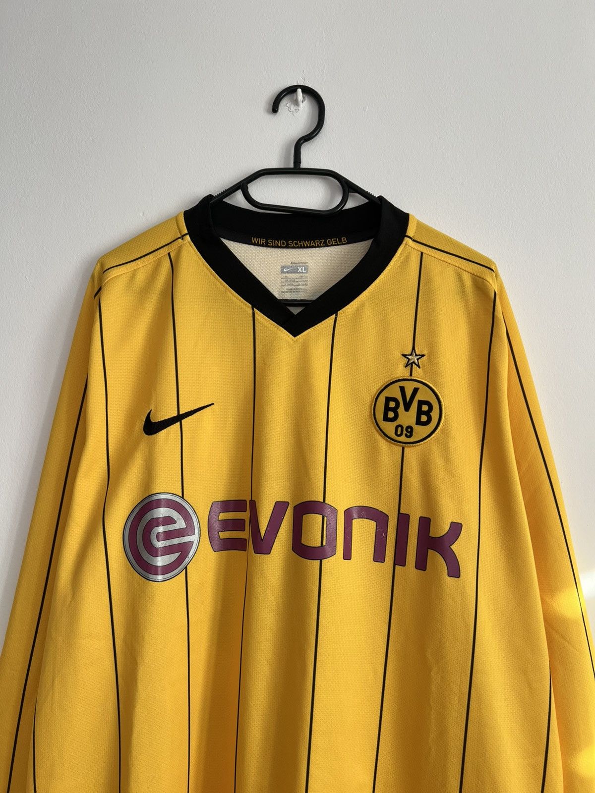 Nike Nike Kubo Borussia Dortmund Jersey Season 2008 Size US XL / EU 56 / 4 - 7 Thumbnail