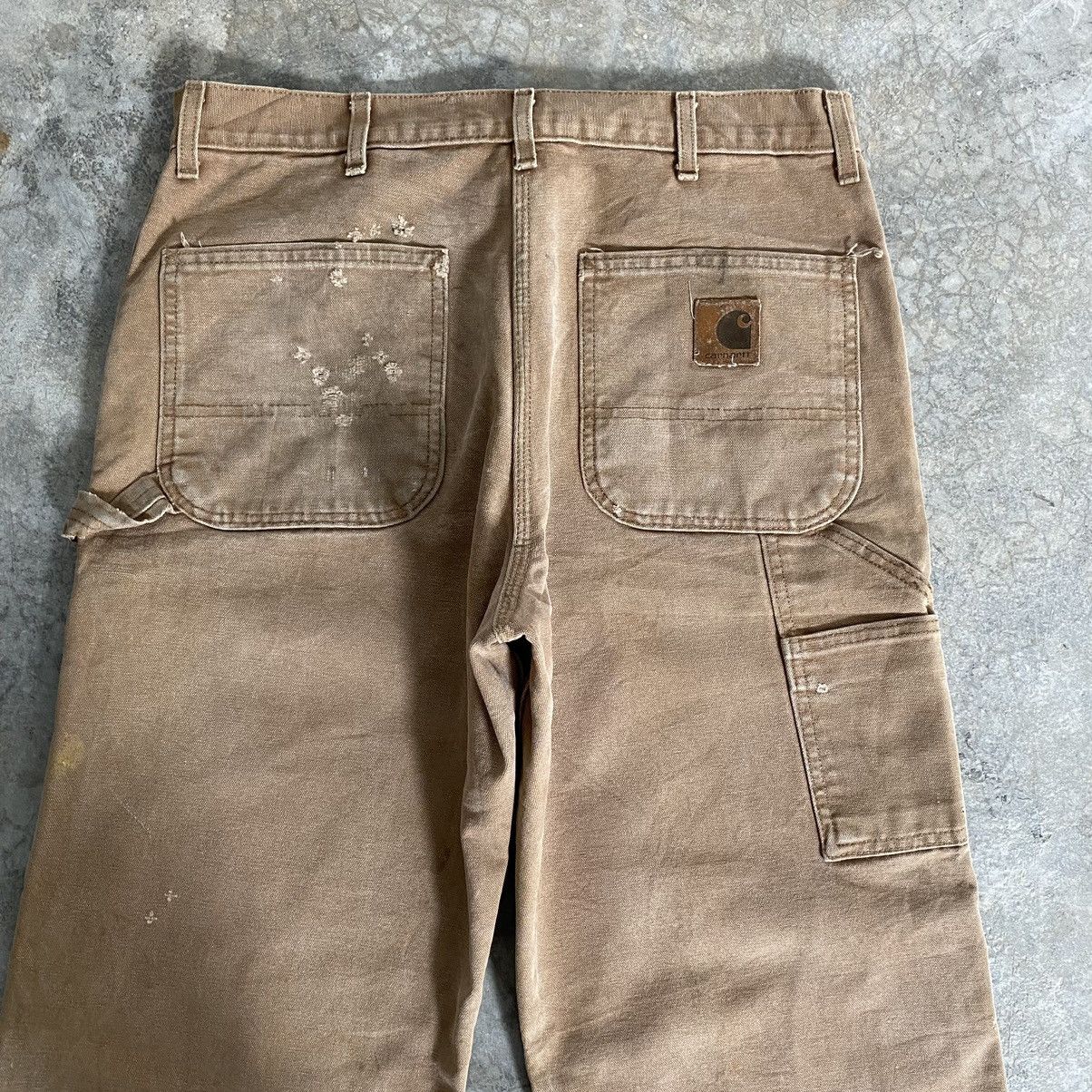 Carhartt Vintage Carhartt Blanket Lined Dirty Carpenter Work Pants Size US 34 / EU 50 - 14 Thumbnail