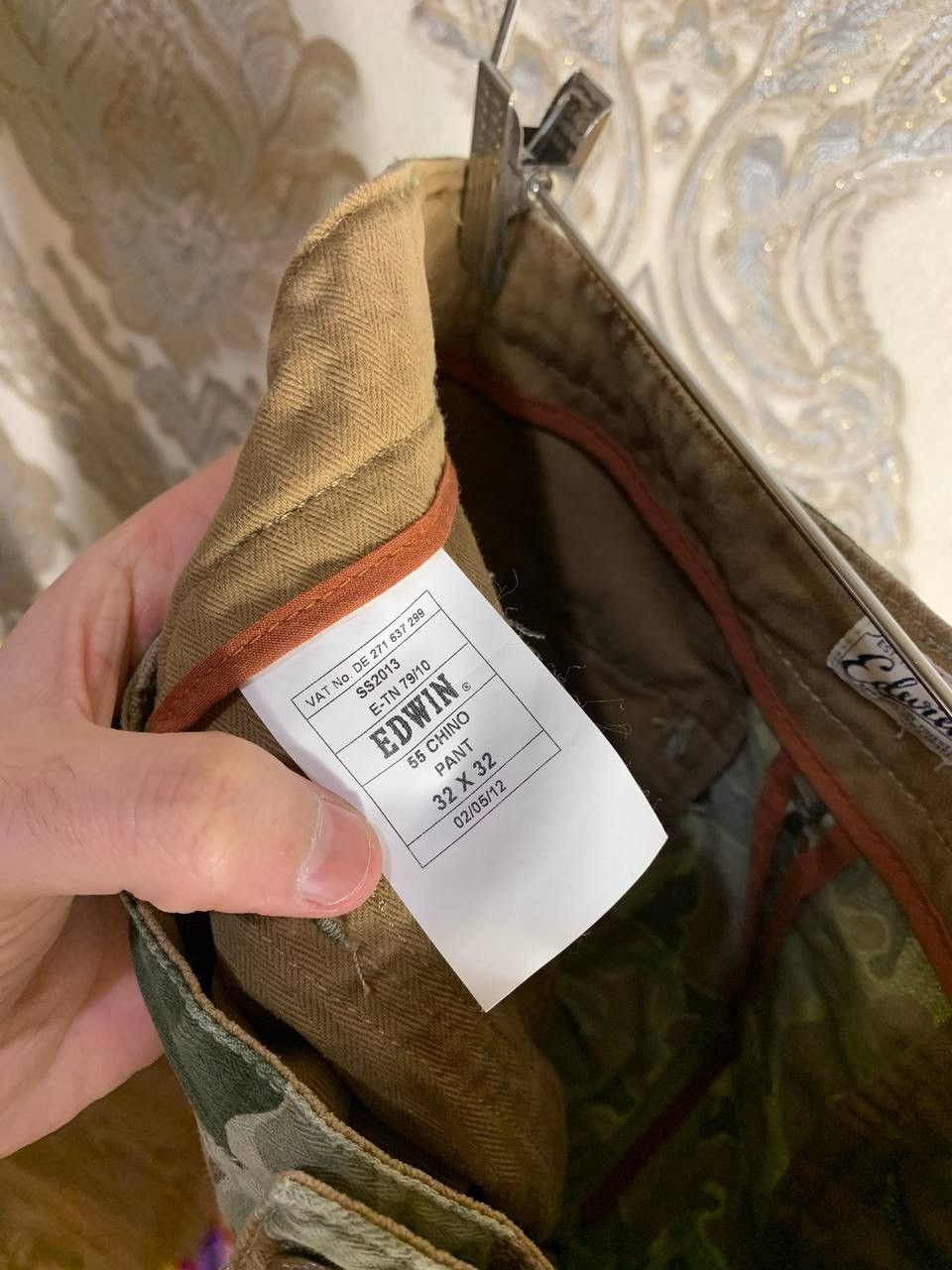 Edwin VINTAGE EDWIN CAMO DESIGNER PANTS JAPANESE BRAND Y2K 90s SK8 Size US 32 / EU 48 - 8 Thumbnail