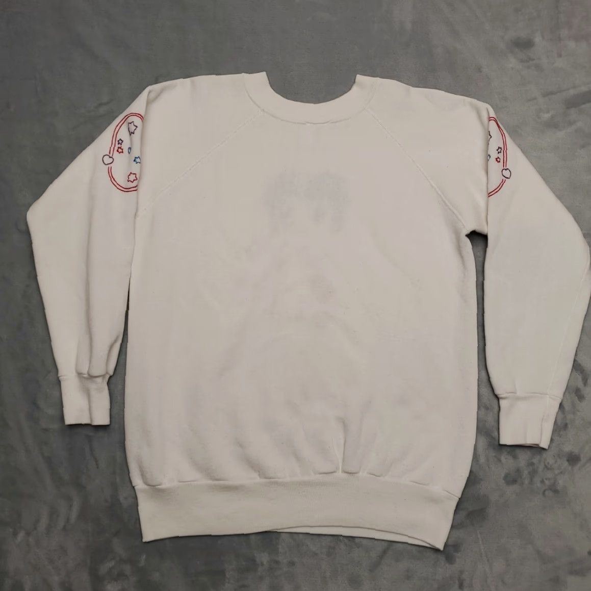 Vintage VINTAGE Betty Boop Sweatshirt Mens XL Raglan 90s Made in USA Embroidered READ Size US XL / EU 56 / 4 - 5 Thumbnail