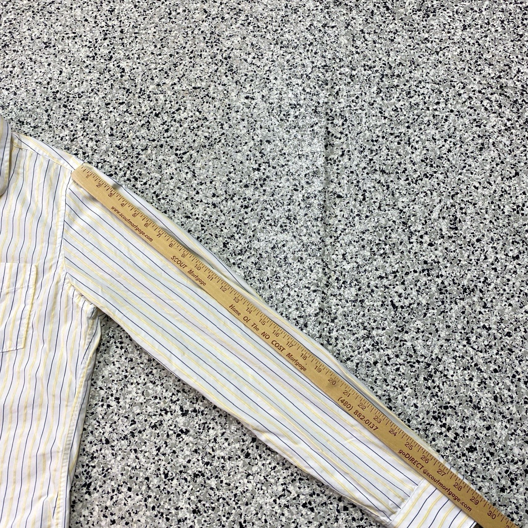 Vintage Ruehl No 925 Shirt Mens Large White Striped Classic Fit Long Sleeve Button Up Size US L / EU 52-54 / 3 - 4 Thumbnail