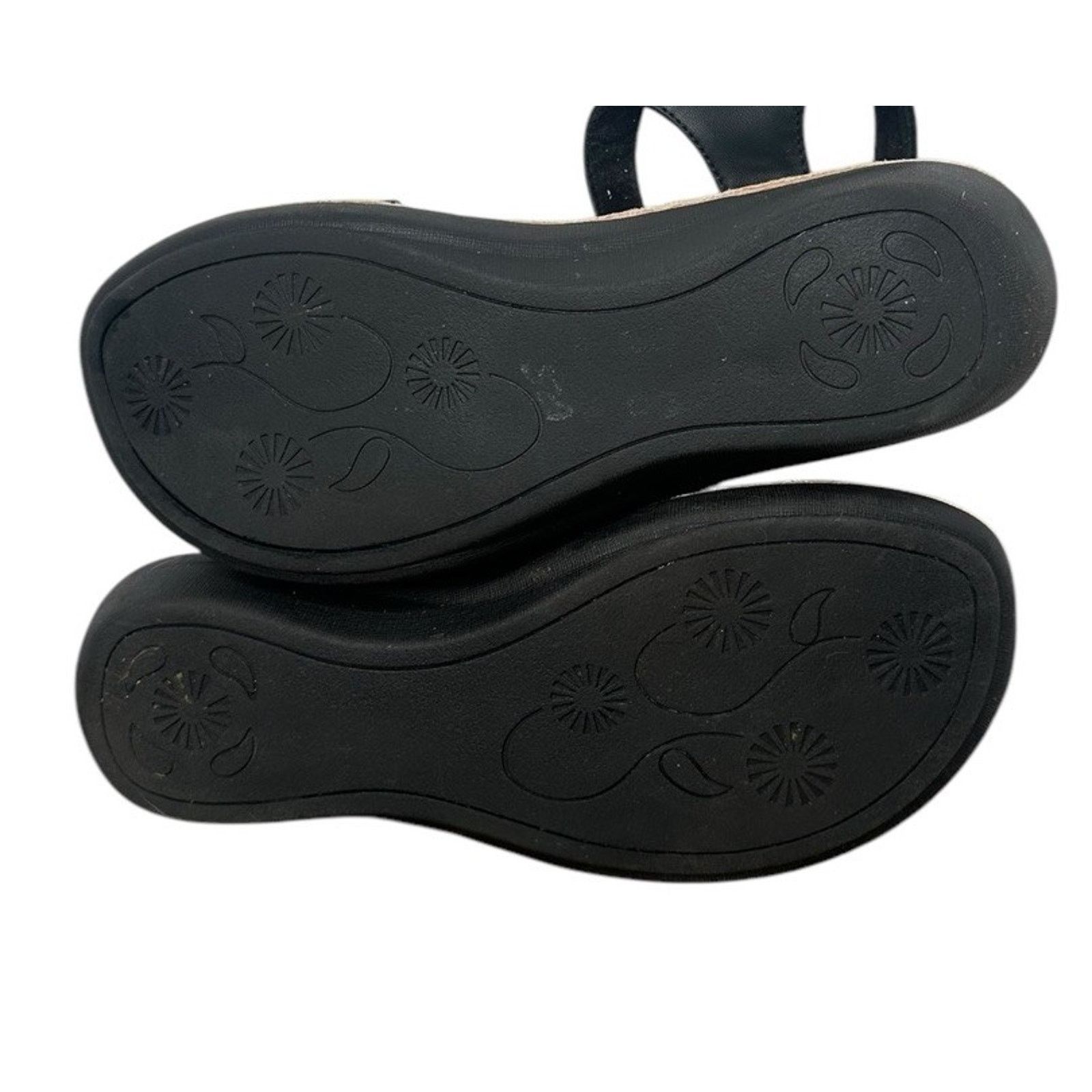 Other Cliffs White Mountain Womens 8 Black Buckle Sandals Vegan Size US 8 / IT 38 - 10 Thumbnail