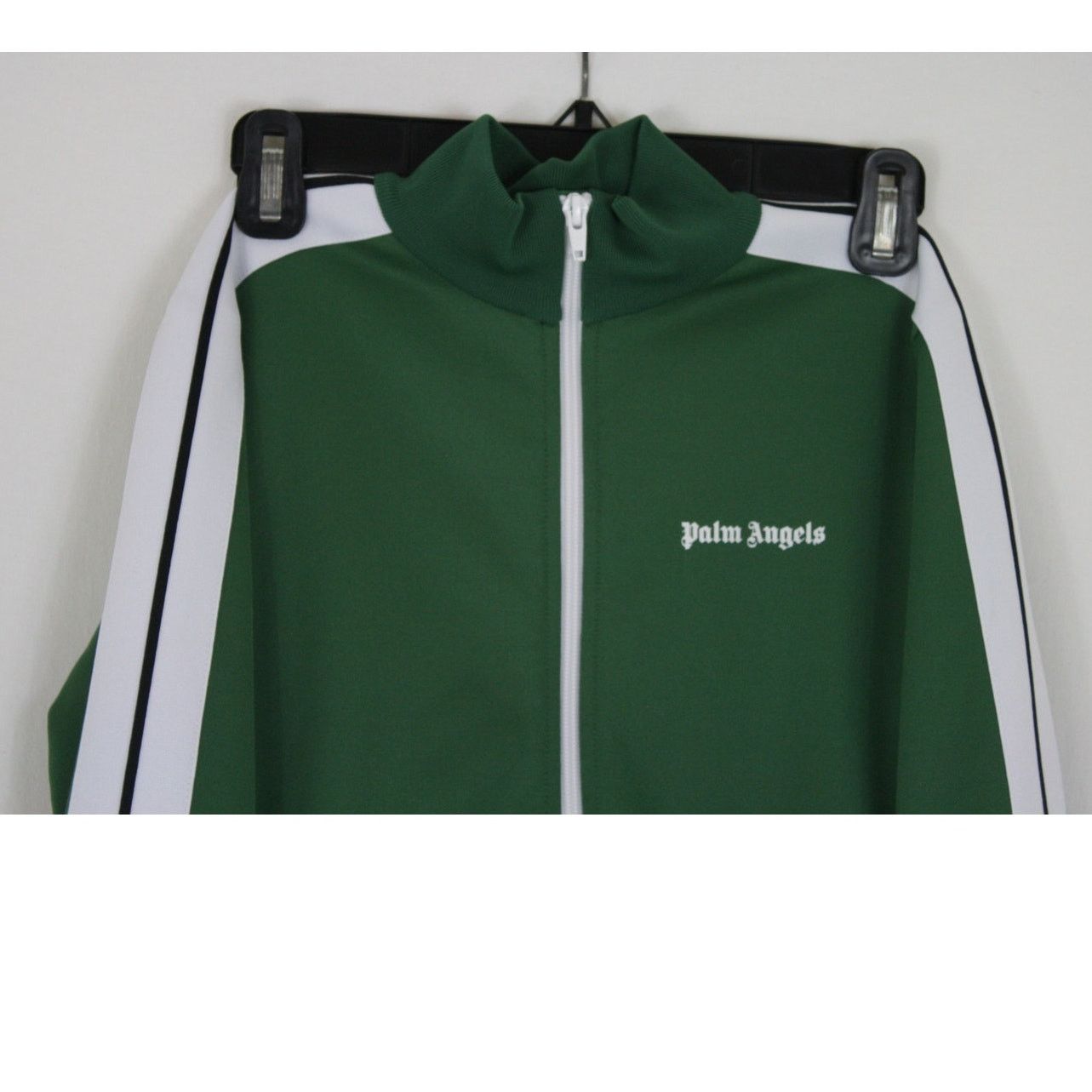 Palm Angels Palm Angels Spell Out Green Track Jacket Youth 12 Years Size XL / US 12-14 / IT 48-50 - 3 Thumbnail