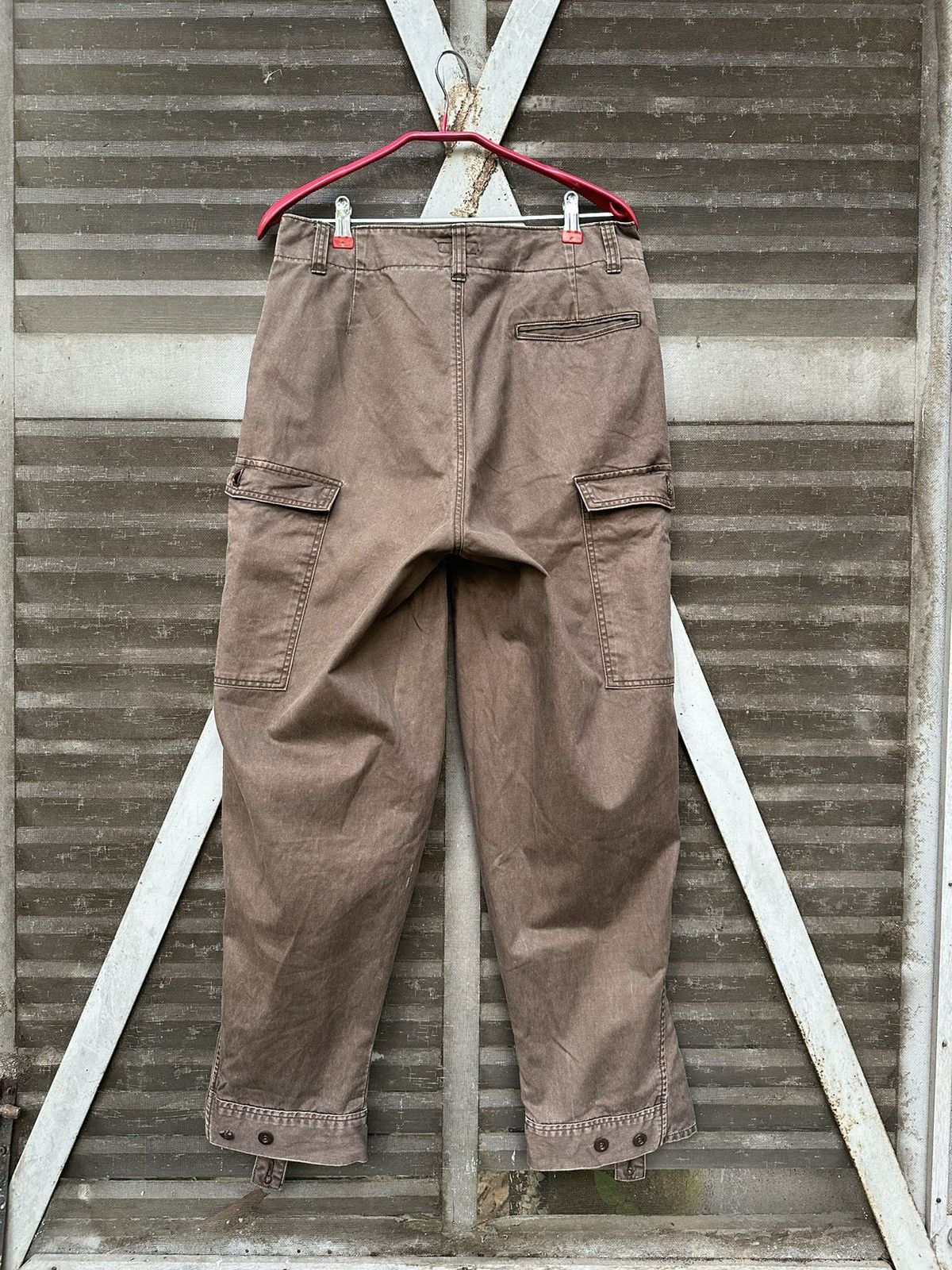 Vintage 👹Vintage John Bull Brown Cargo Pants Size US 30 / EU 46 - 11 Thumbnail