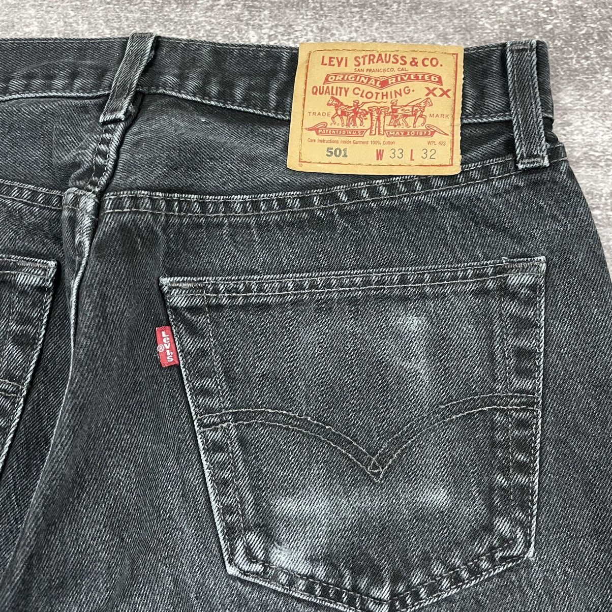 Levi's Vintage Clothing Vintage 90’s Levi’s 501 Cotton Denim Jeans Size US 33 - 16 Thumbnail