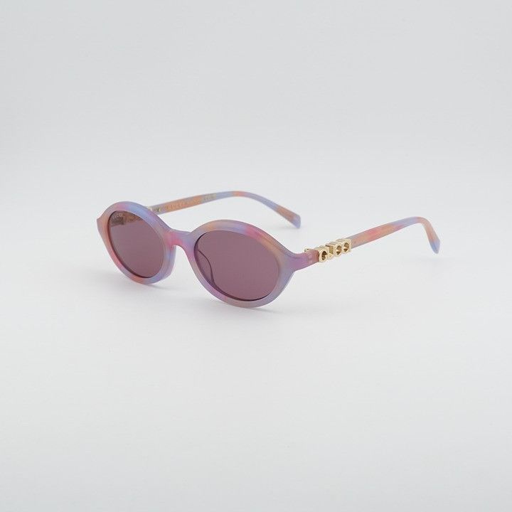 Gucci Gucci GG2153S 005 Women Sunglasses Pink Havana Oval Frame Size ONE SIZE - 10 Thumbnail