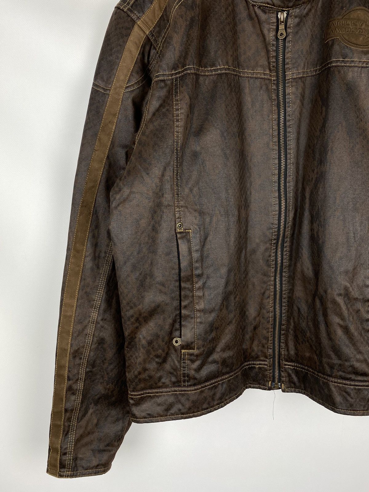 Harley Davidson Harley Davidson men’s biker bomber jacket size L Size US L / EU 52-54 / 3 - 7 Thumbnail
