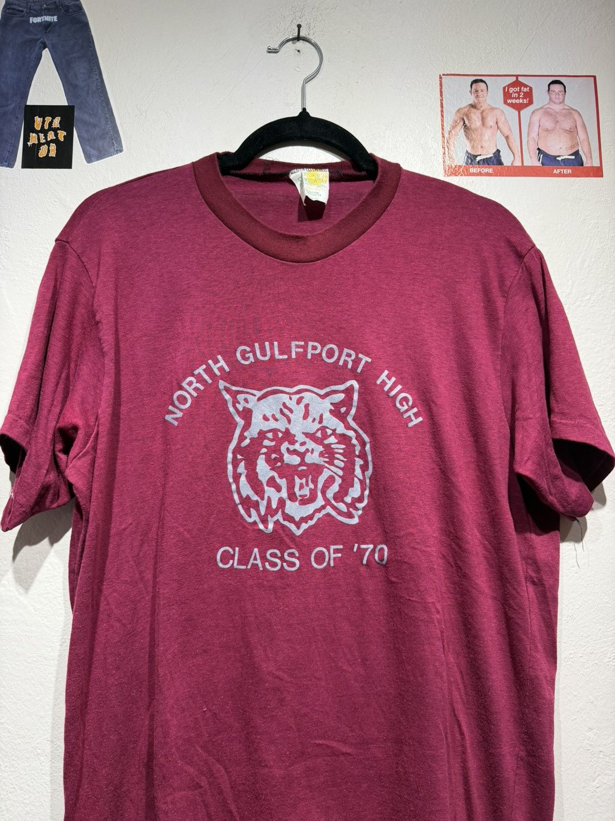 Vintage 1970s High School Class tee Size US L / EU 52-54 / 3 - 4 Thumbnail