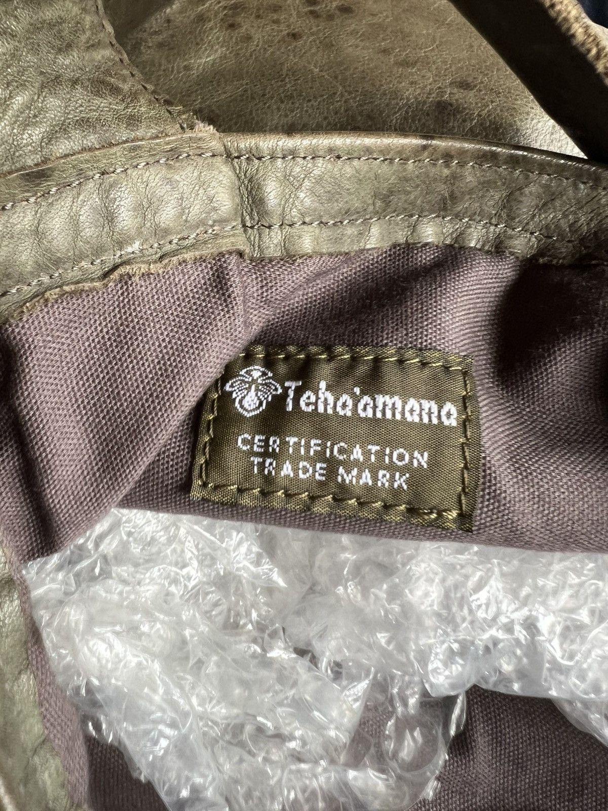 Leather Teha’amana Japan HandiWork Patina Leather Bag Size ONE SIZE - 25 Thumbnail