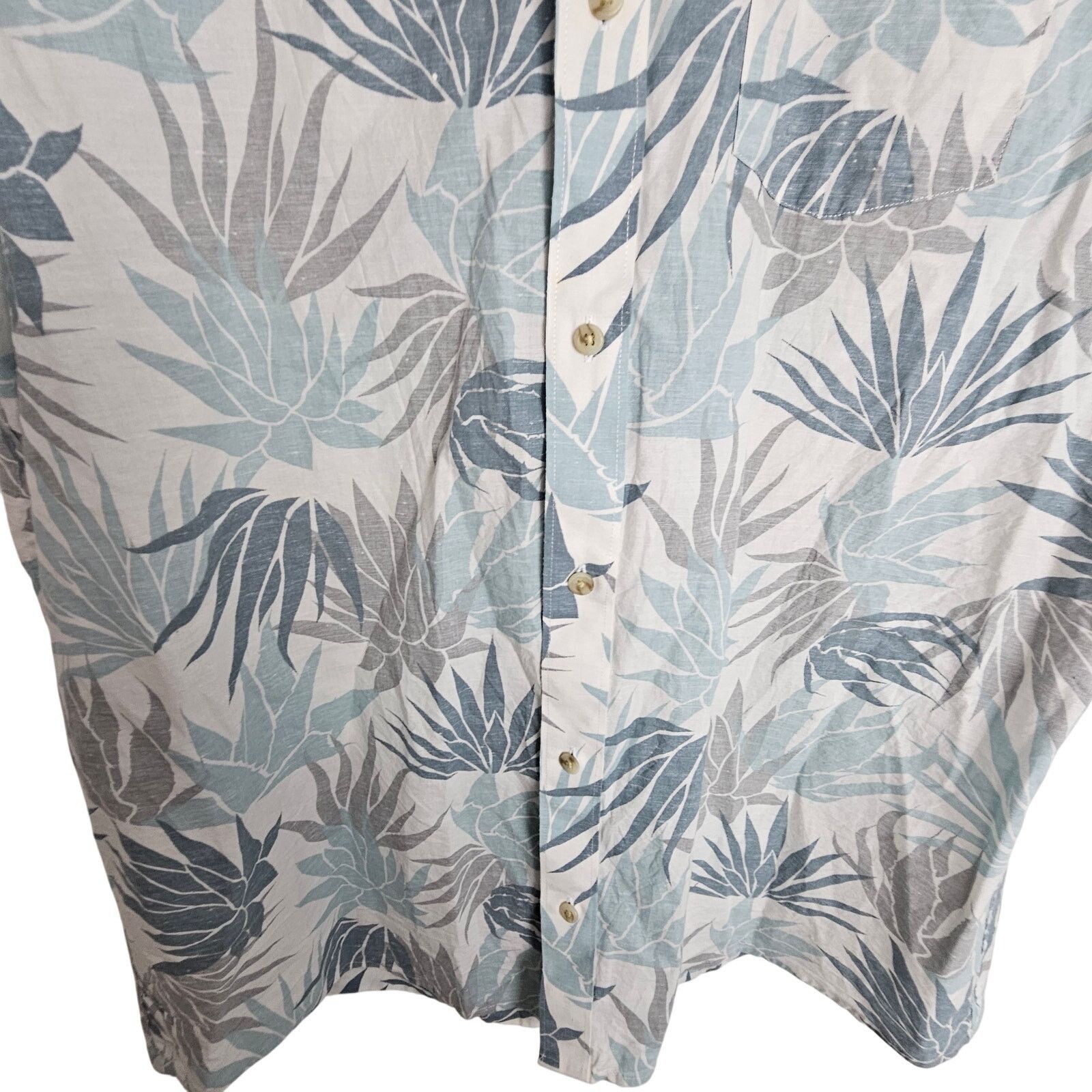 TravisMathew Travis Mathew Mens Hawaiian Floral Palm Print Shirt Sz XL Size US XL / EU 56 / 4 - 3 Thumbnail
