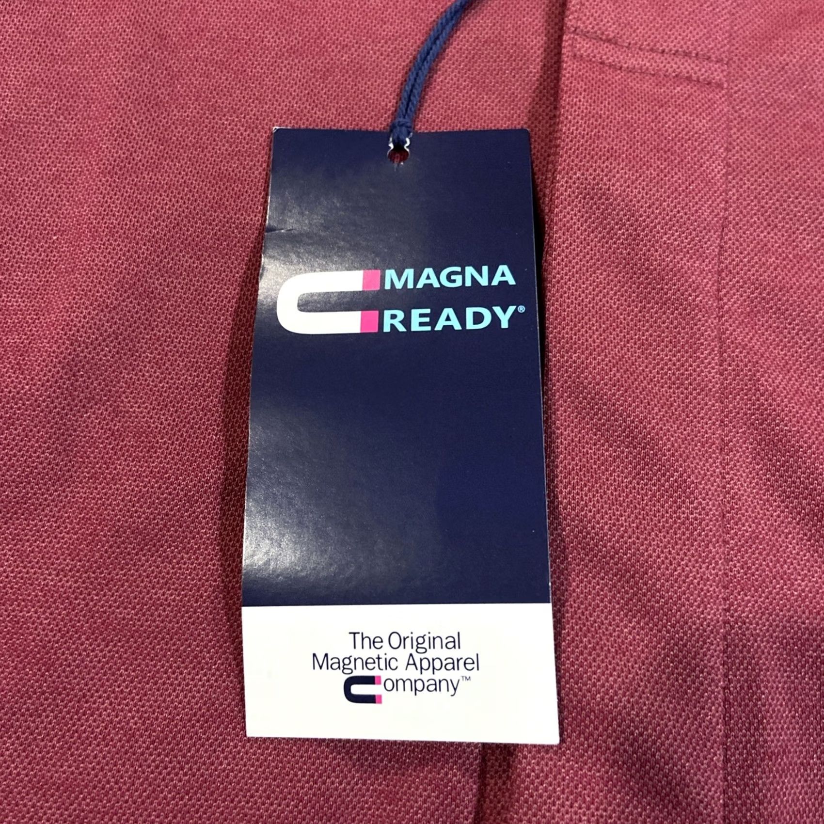 Vintage Magna-Ready Polo Magnetic Closure Pima Cotton Men’s XL Red Polo Mens XL Red Magna-Ready Polo Magnetic Closure Pima Cotton Men’s XL Red Size US XL / EU 56 / 4 - 3 Thumbnail