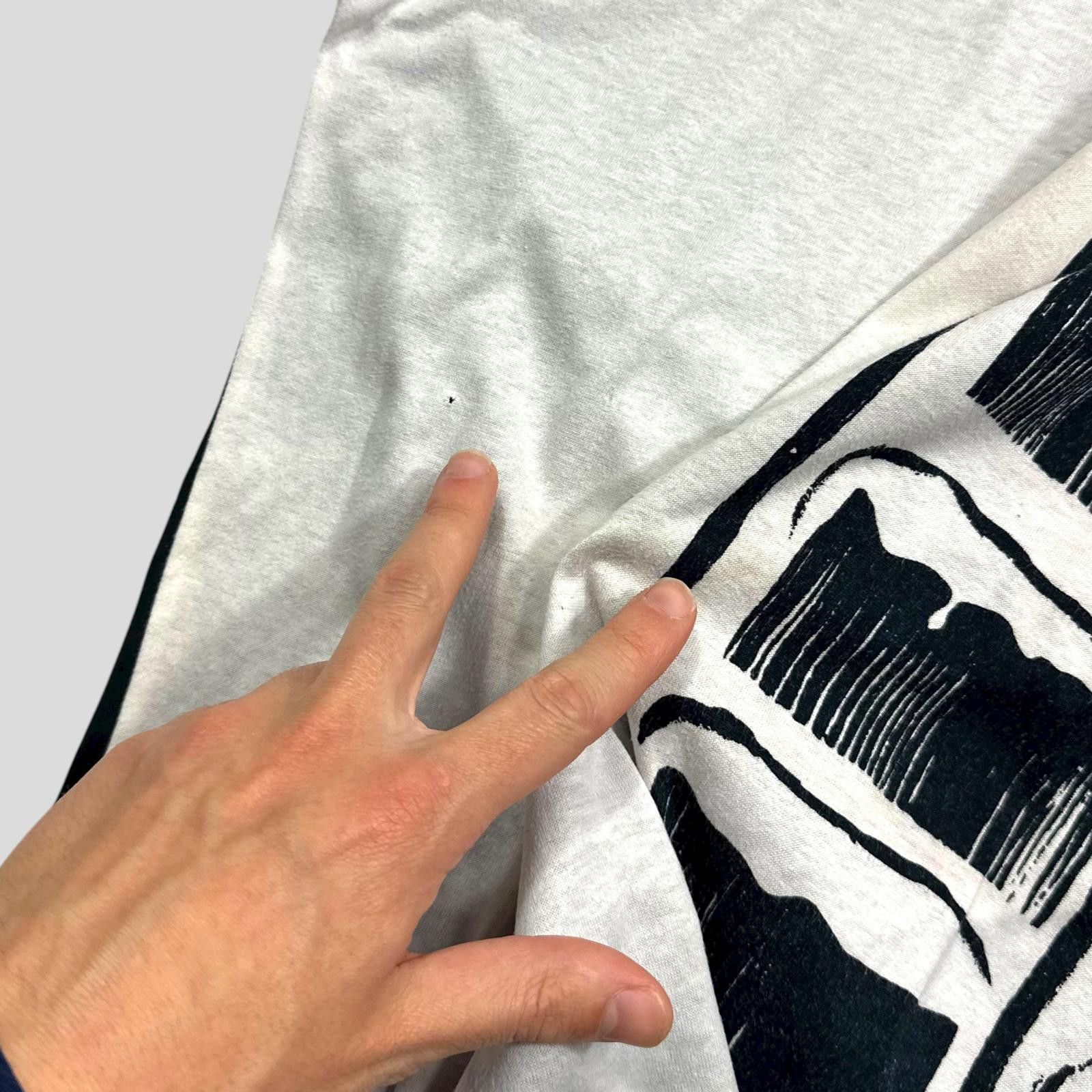 Issey Miyake Issey Miyake 80’s Brush Graphic Oversized T-shirt Top - M/L Size US M / EU 48-50 / 2 - 5 Thumbnail
