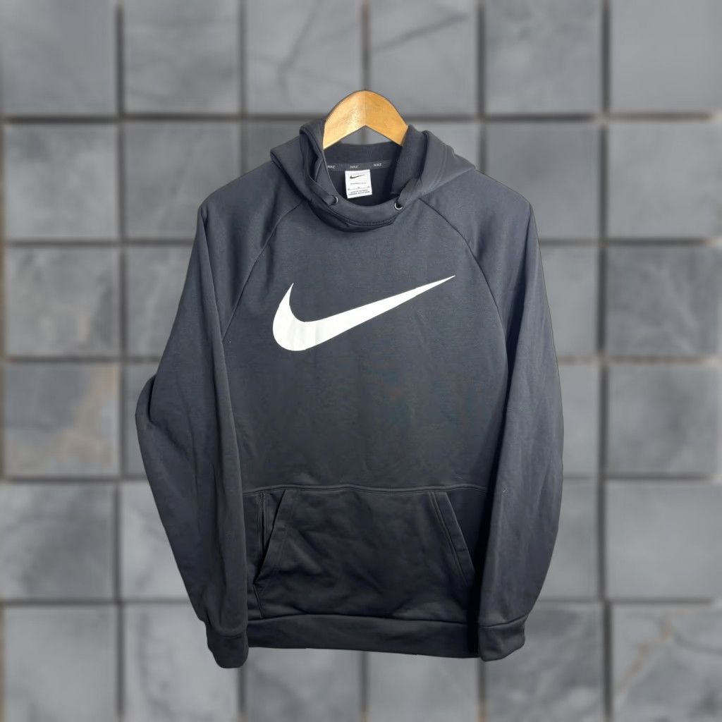 Nike Nike Therma-FIT Hoodie Mens M Black Pullover Swoosh Sweatshirt CU6238-010 Size US M / EU 48-50 / 2 - 1 Thumbnail